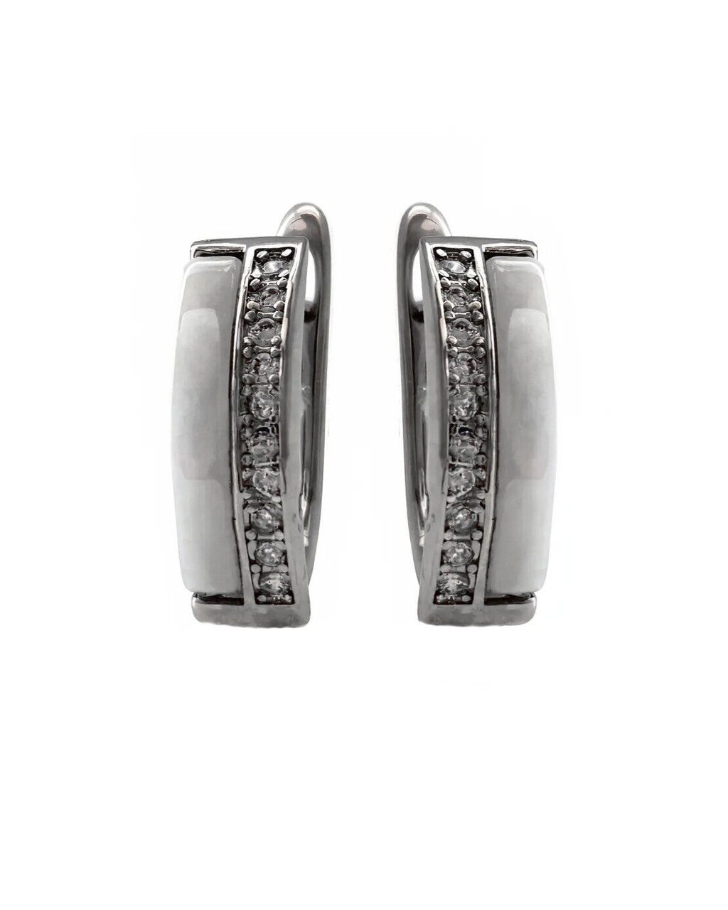 Серьги с керамикой