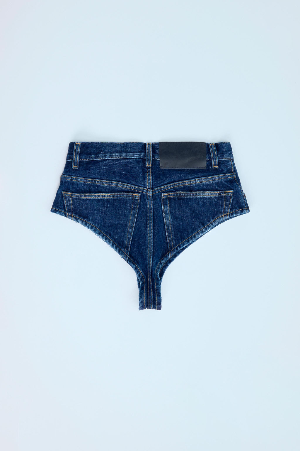TRF HIGH-WAIST MINI DENIM SHORTS - Zara фото 4
