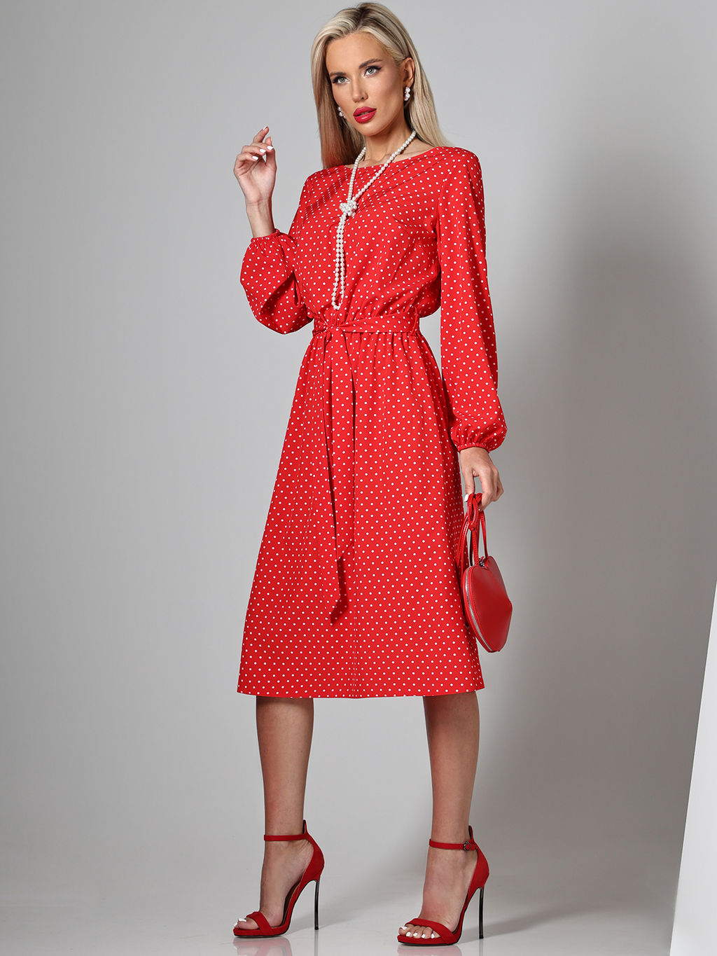 Платье Ставка на женственность, рэд - Dstrend фото 7