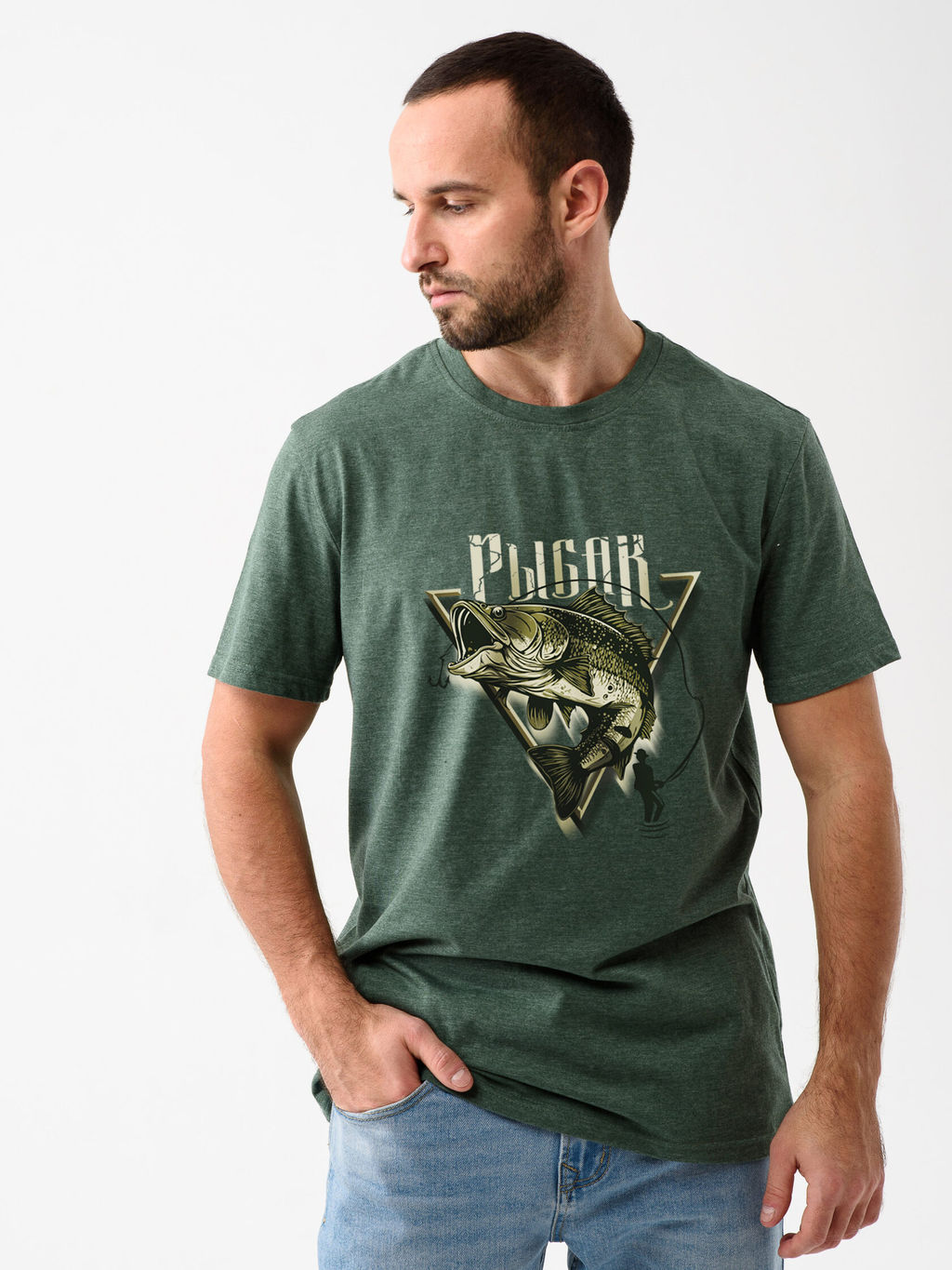 Футболка мужская Рыбак - Оптима фото 4