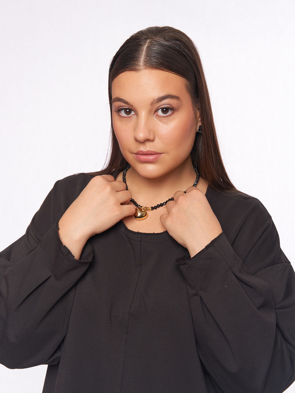 Платье со швами наружу PP56506BLK01 - Артесса фото 7