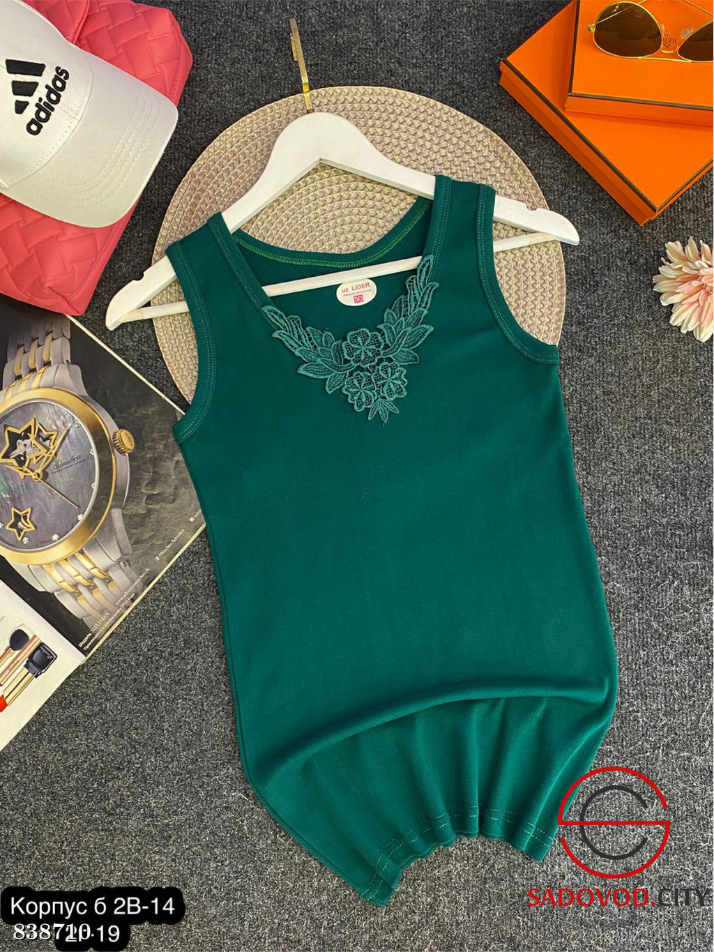 Майка женская с гипюром - Bruno фото 7