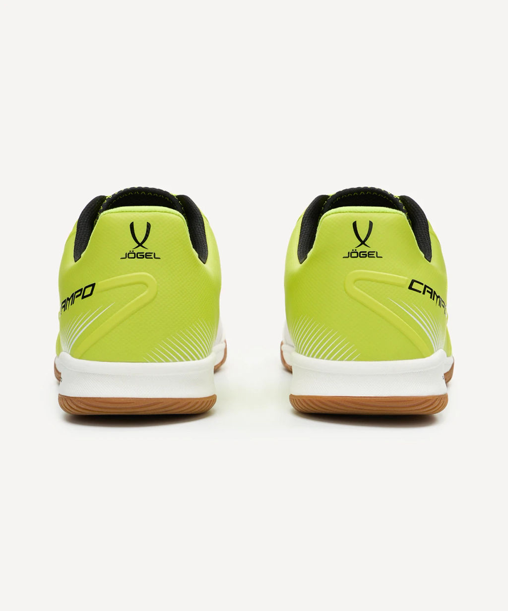 Бутсы зальные JOGEL CAMPO 2.0, салатовый/белый  фото 9
