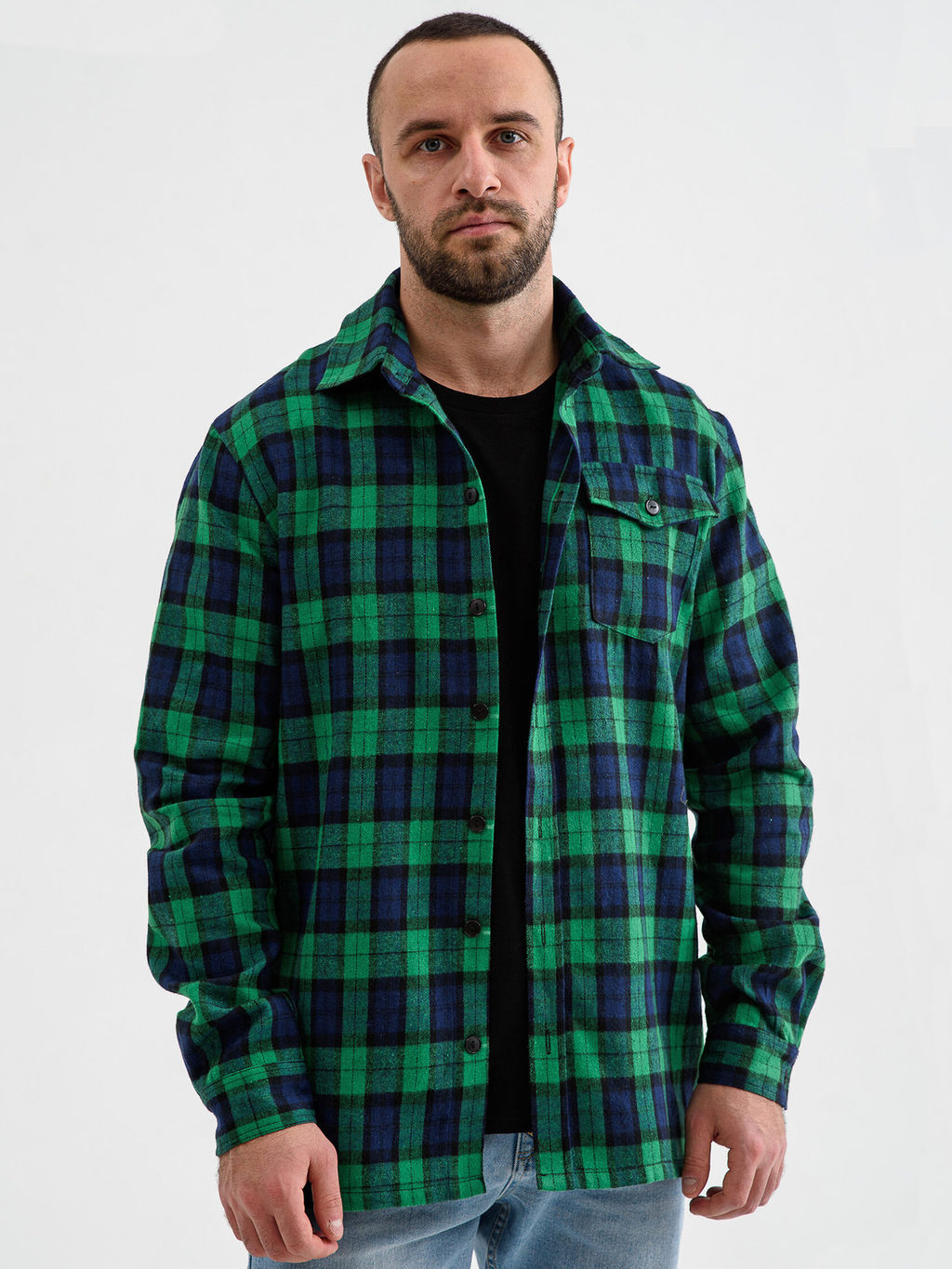 Рубашка сорочка фланель "Имидж"