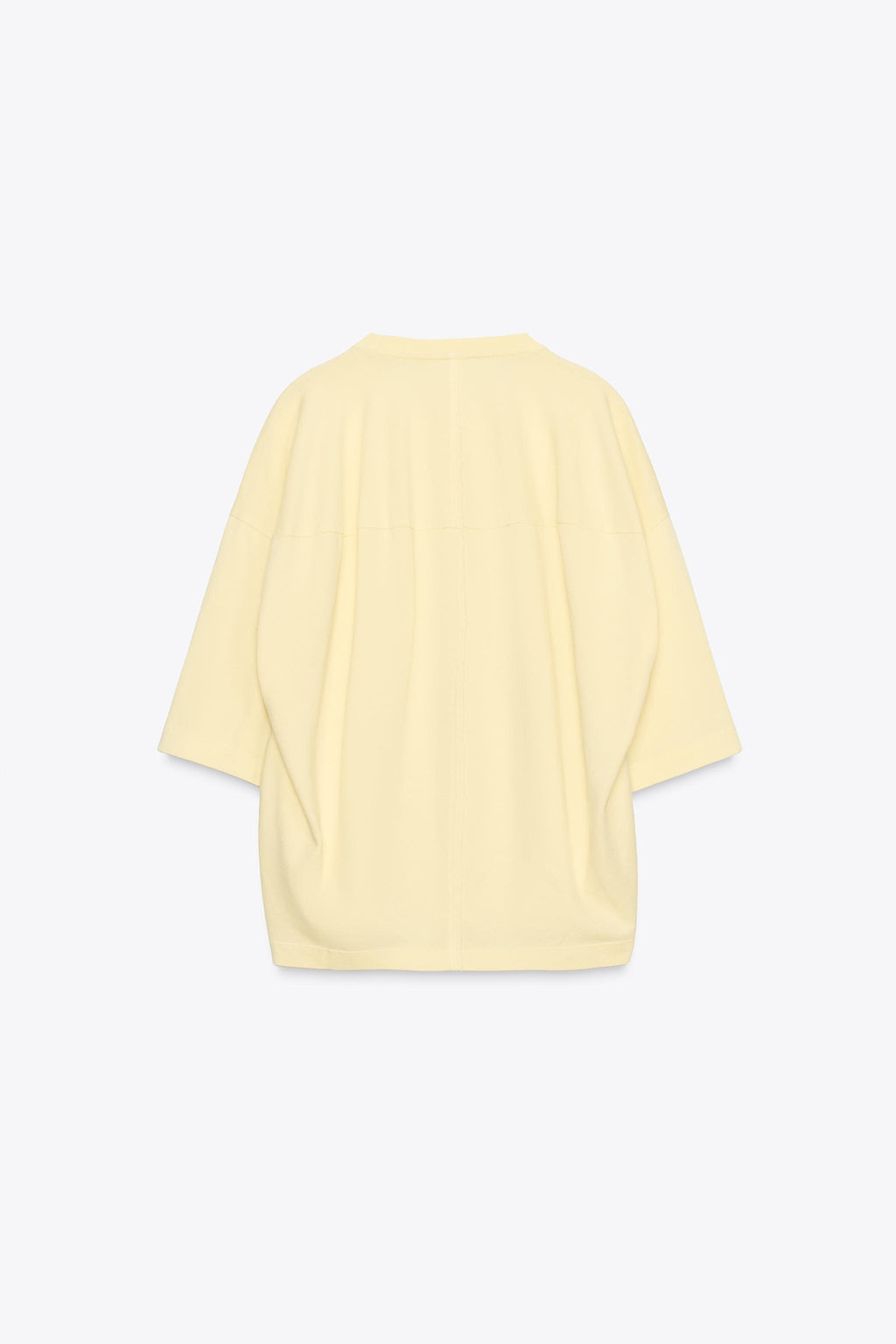 WASHED OVERSIZE T-SHIRT - Zara фото 13