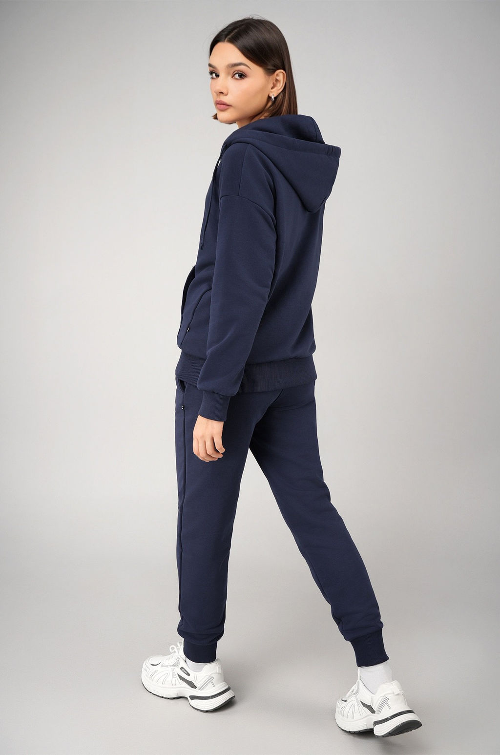 Женский спортивный костюм из футера трехнитки Happyfox
