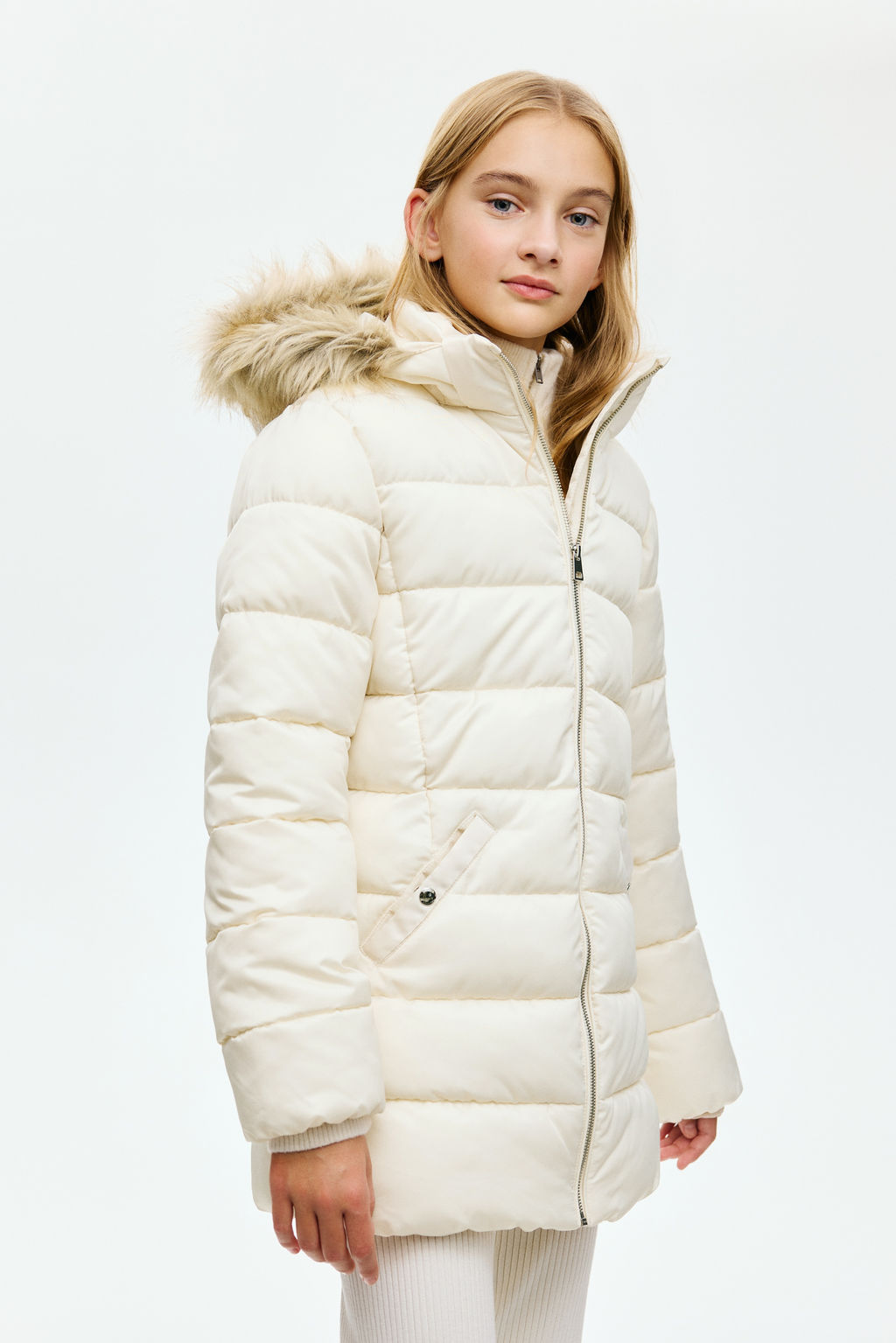 Chaqueta acolchada con capucha - H&m фото 4