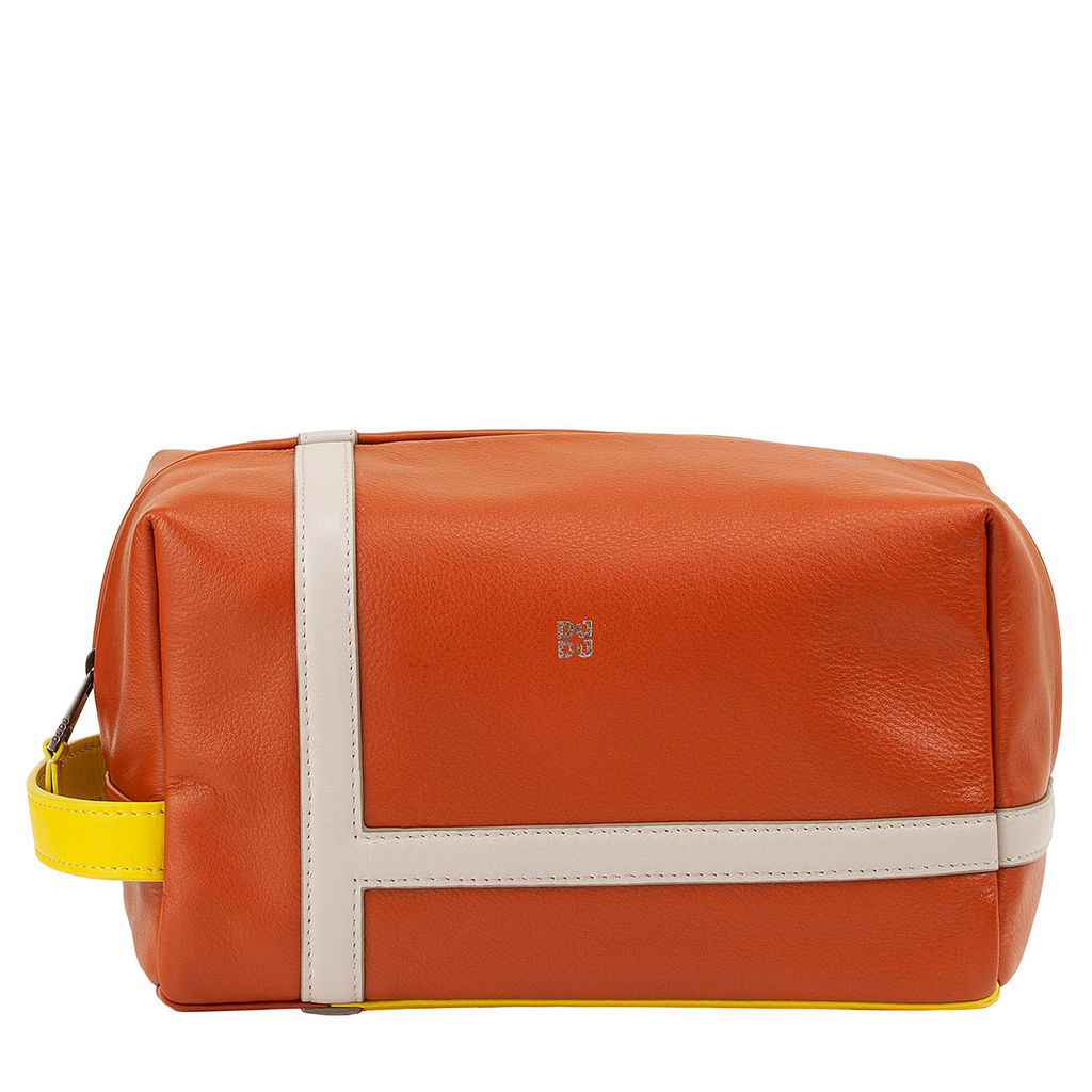 Кожаная косметичка DuDu Bags серии Lampedusa | коричный - Dudubags фото 2