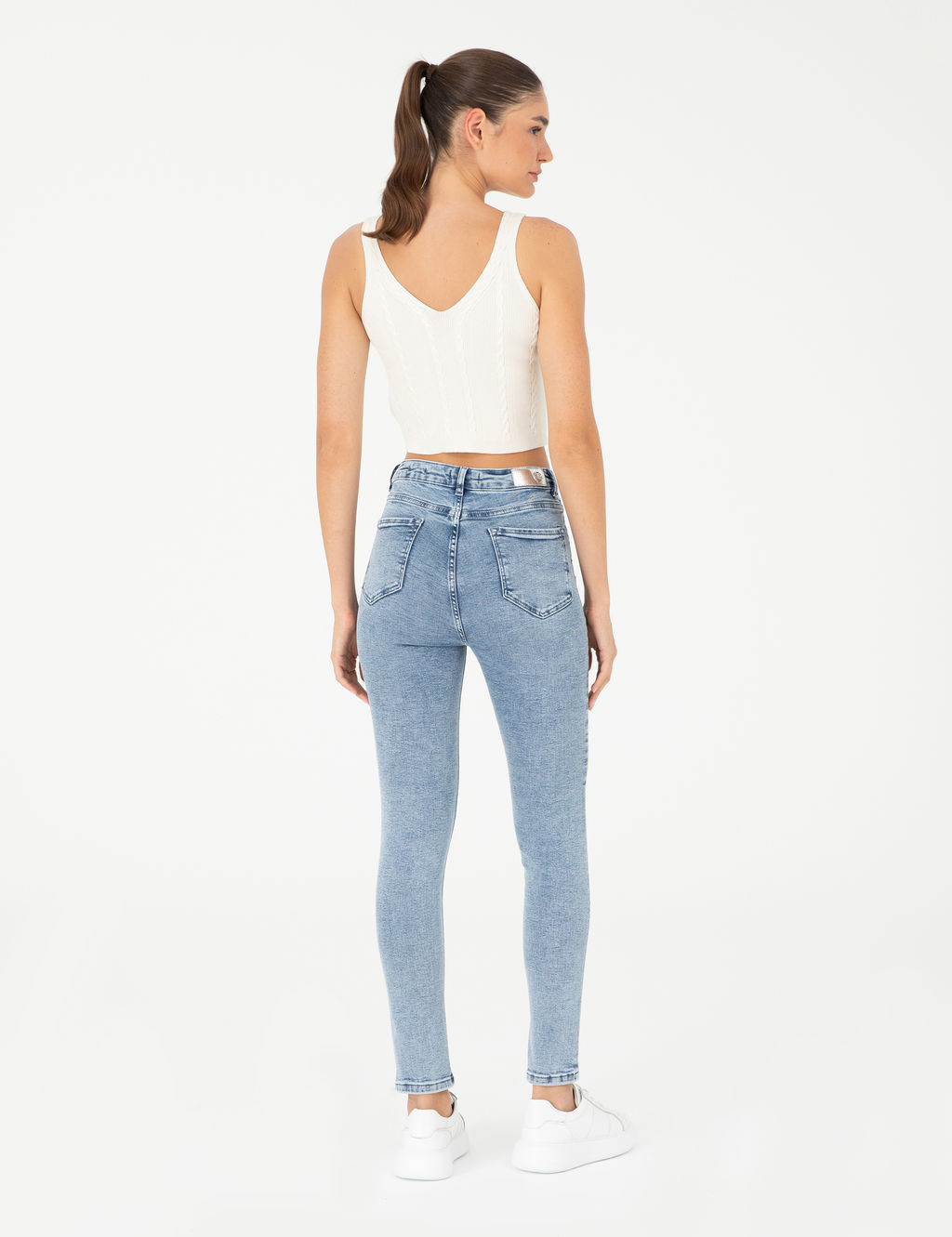 A__k Mavi Skinny Fit Jean Pantolon