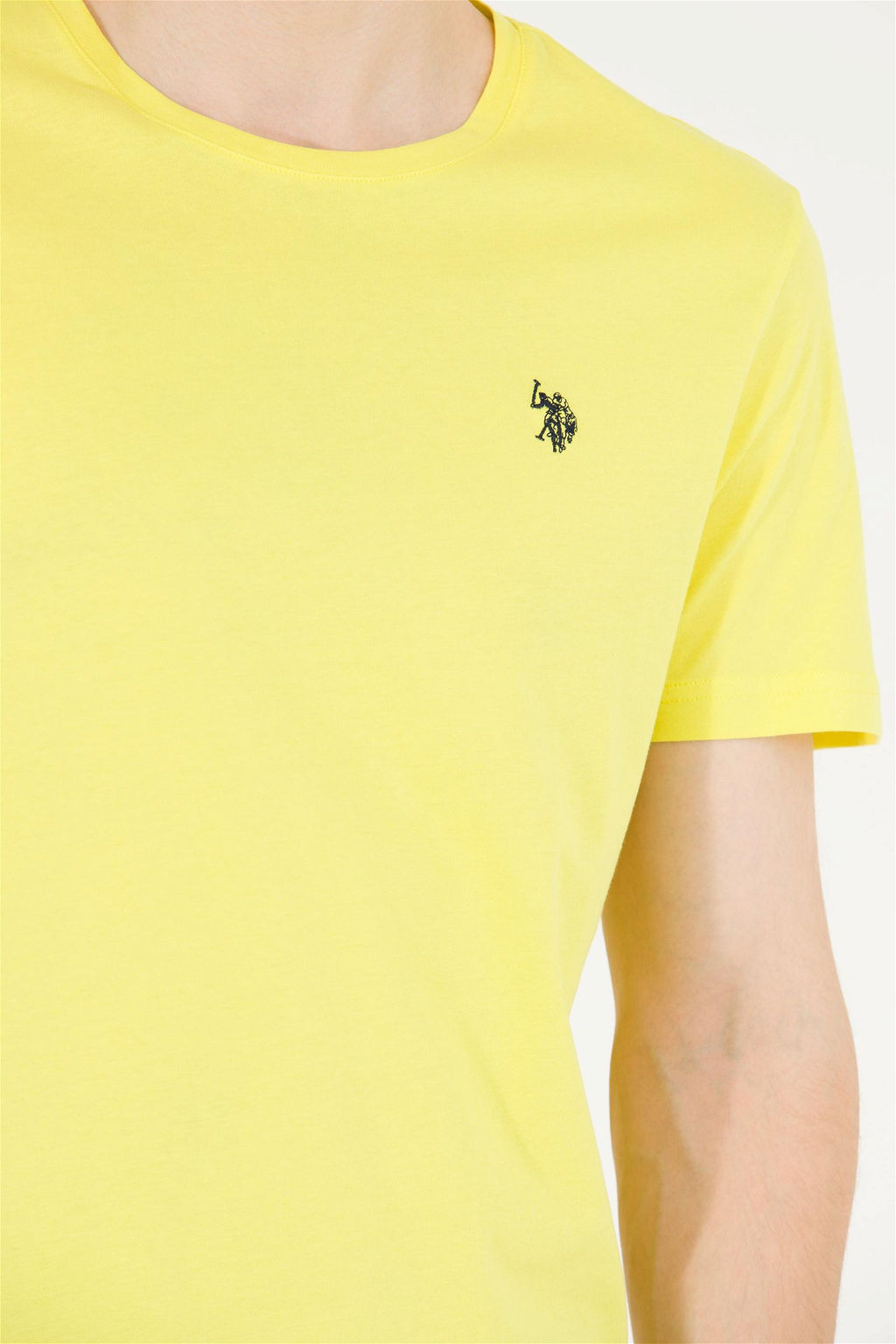U. S. Polo Assn Мужская футболка Citron Basic с круглым вырезом - U.s. polo assn фото 14