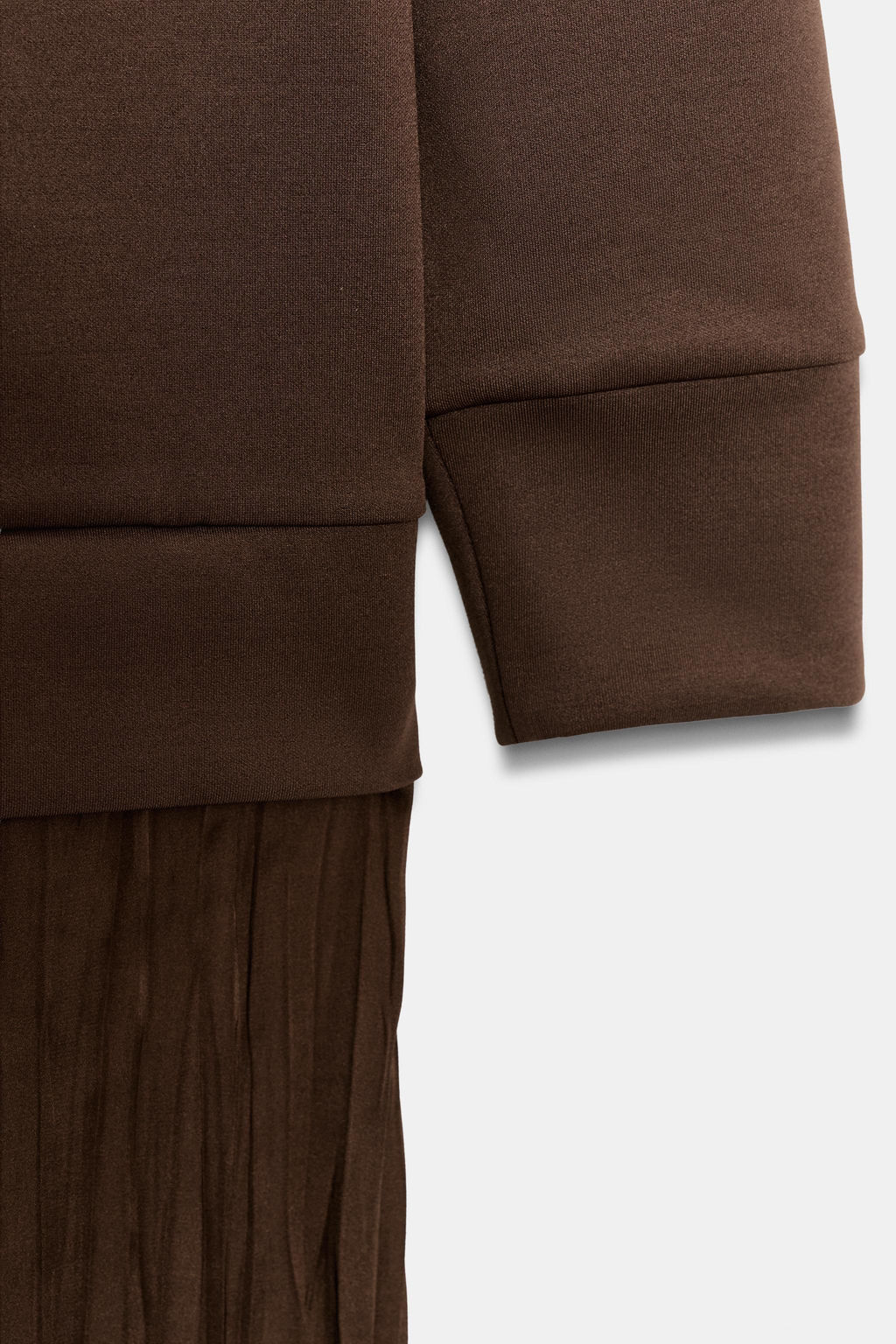 COMBINED SATIN DRESS - Zara фото 7