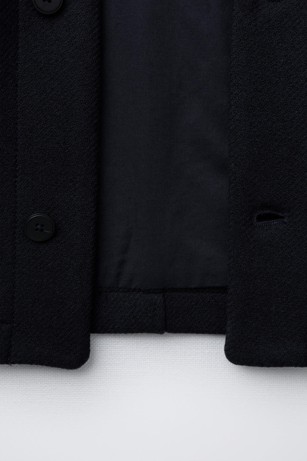 CROPPED WOOL BLEND JACKET