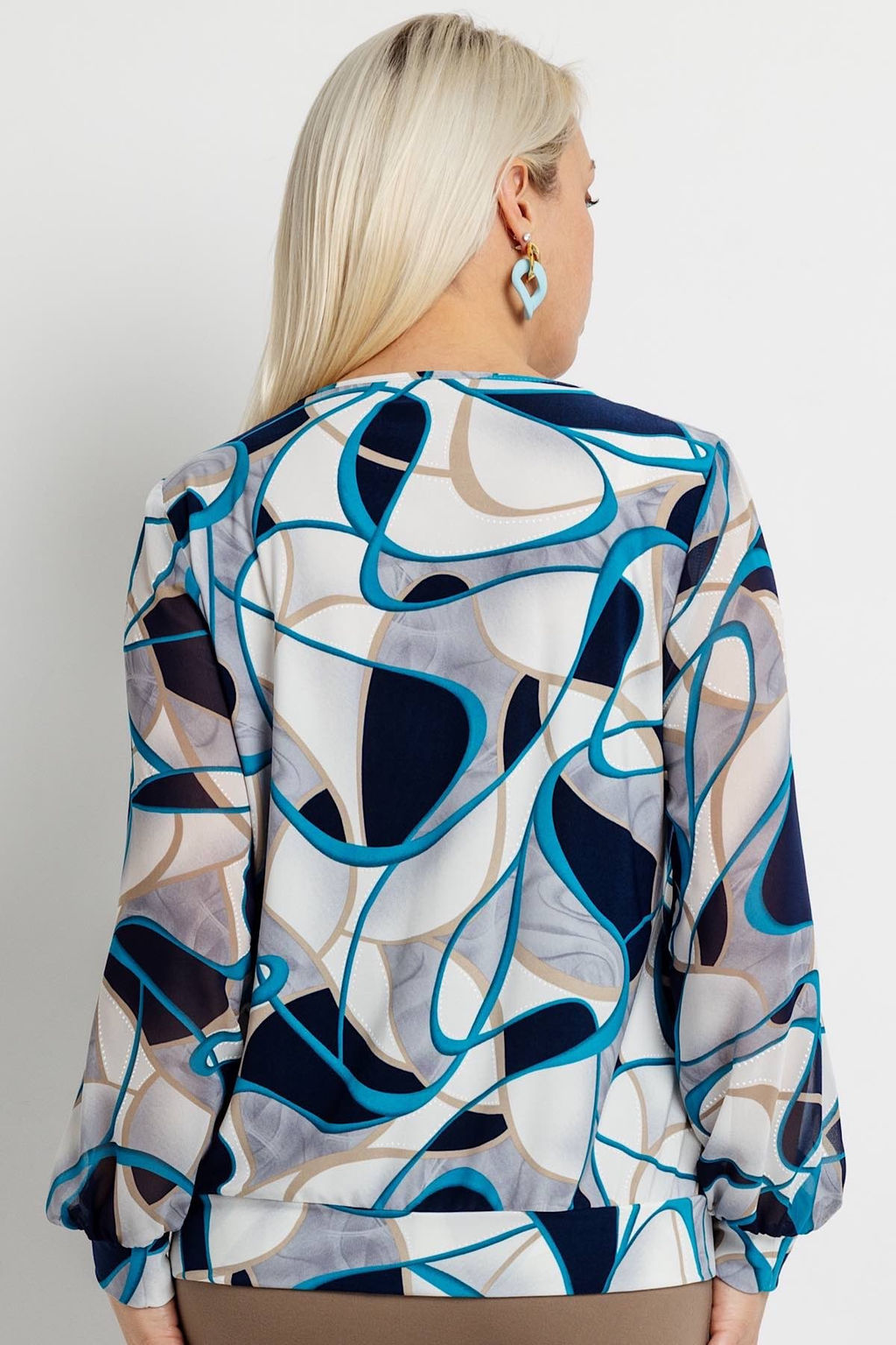 Блузка женская 7037/20/Мультиколор