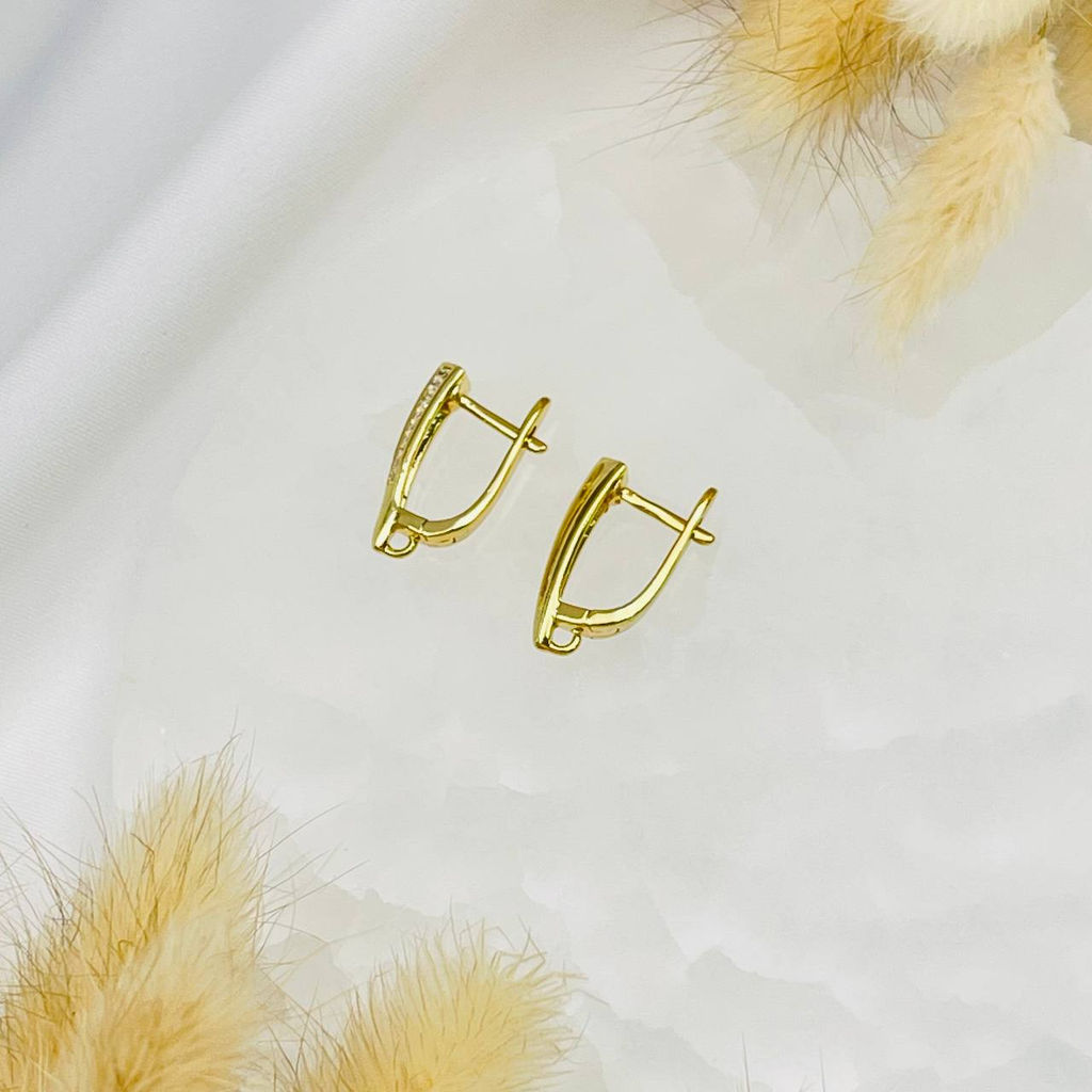 Швензы для сережек с Фианитами - Радуга самоцветов фото 3