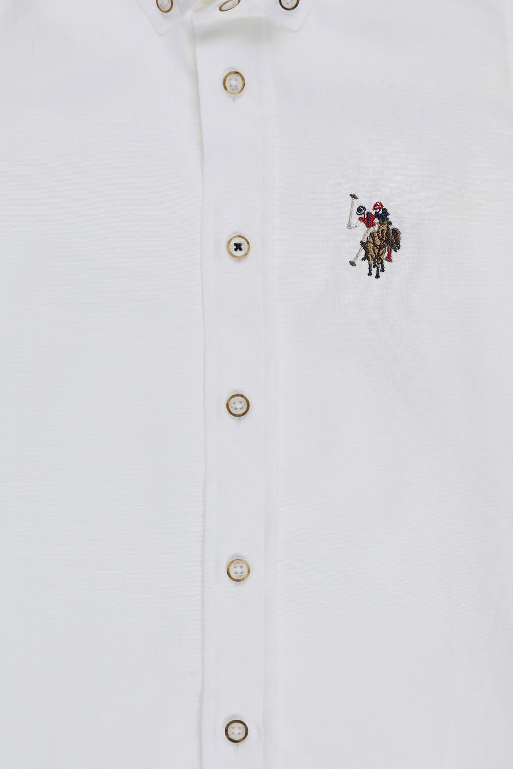 Erkek _ocuk Beyaz Uzun Kollu Basic G_mlek - U.s. polo assn фото 8