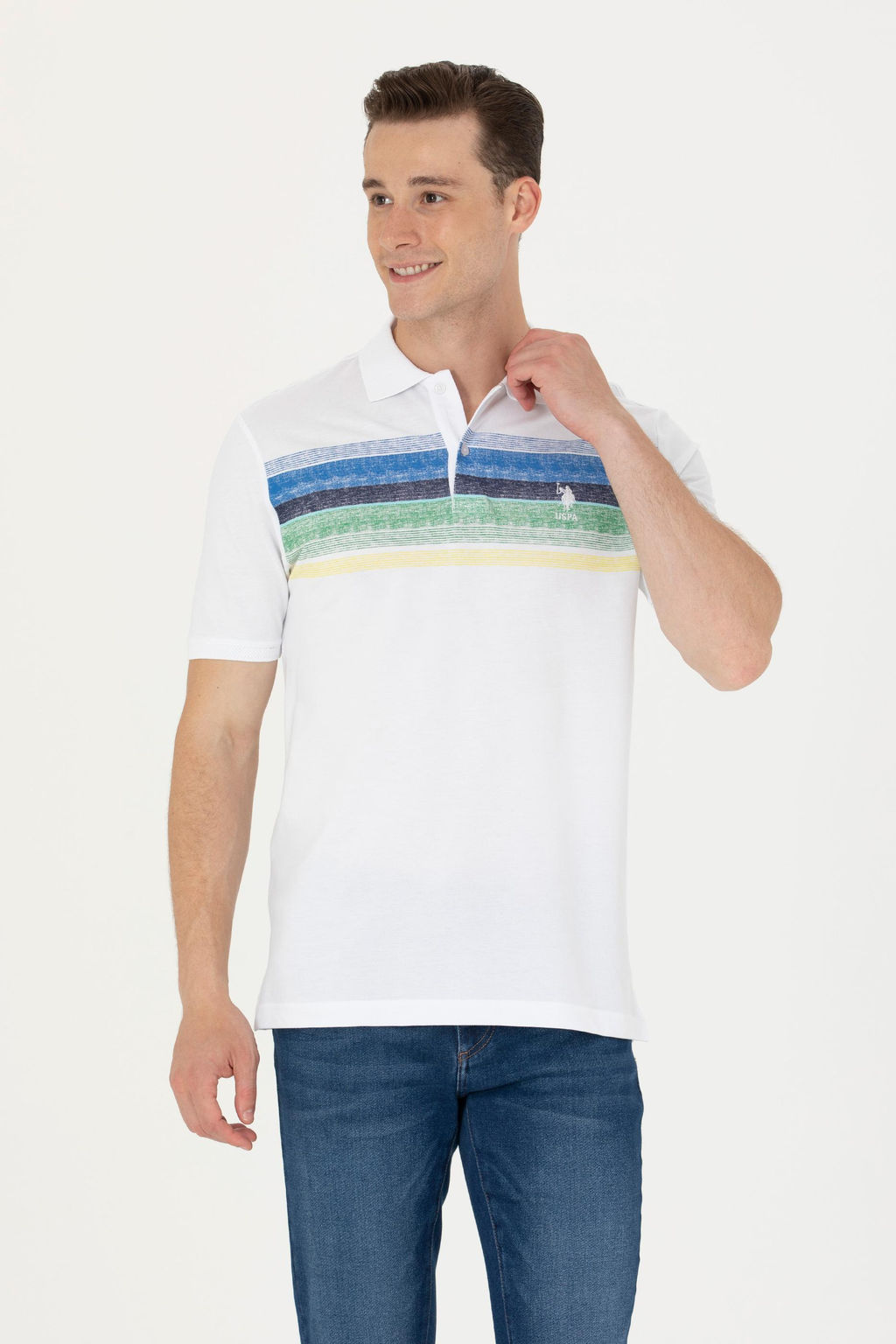 U. S. Polo Assn Мужская футболка поло Saks - U.s. polo assn фото 17