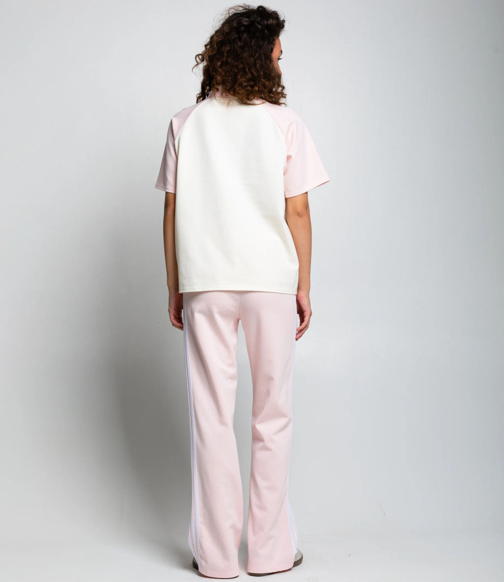 Спортивный костюм #КТ6605 (3), розовый, кремовый - Dommod фото 4