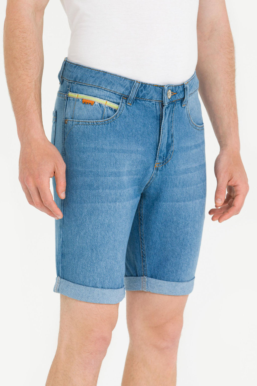 U. S. Polo Assn Мужские голубые джинсовые шорты - U.s. polo assn фото 5