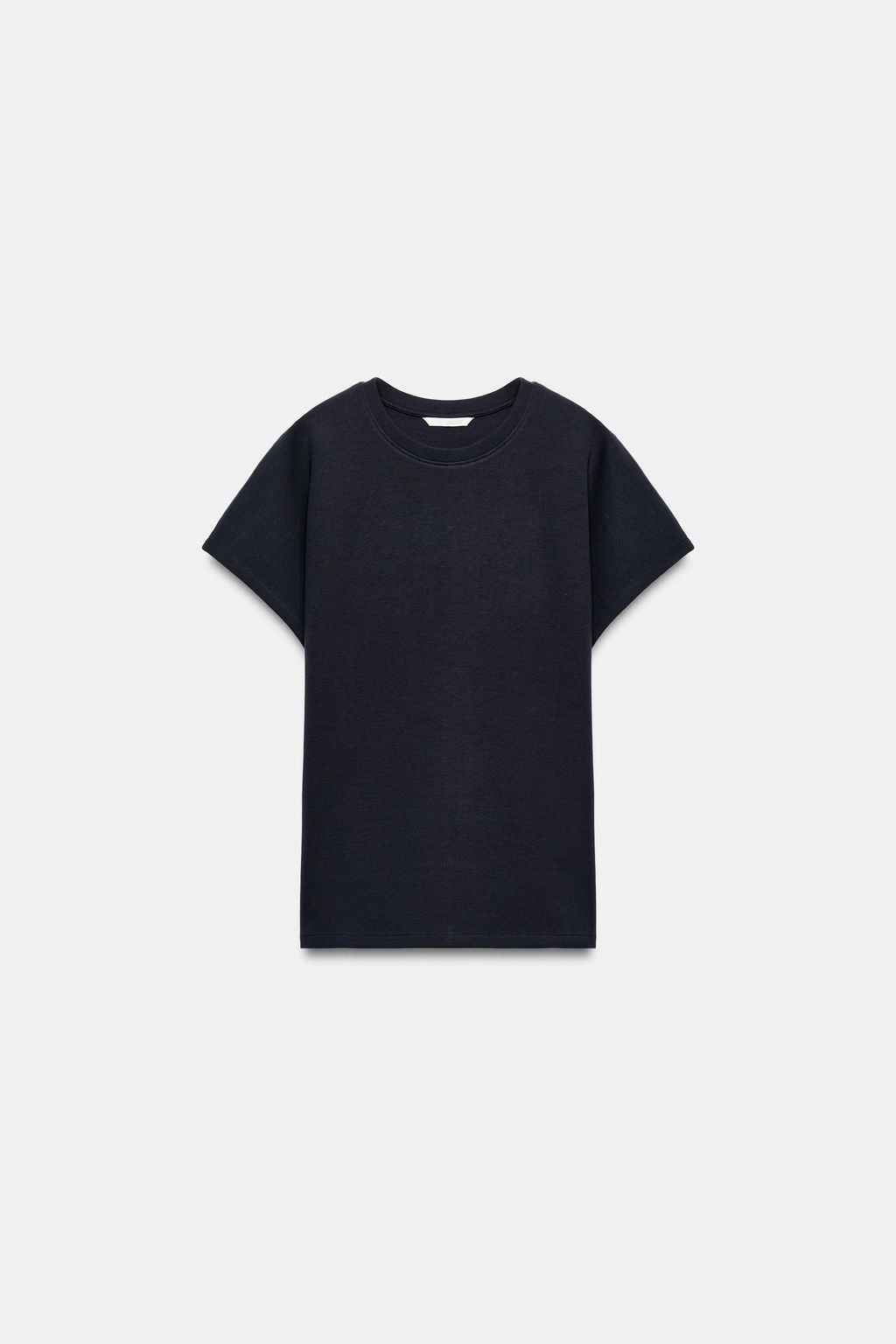 CAMISETA INTERLOCK MANGA JAPONESA / Marino - Zara фото 5