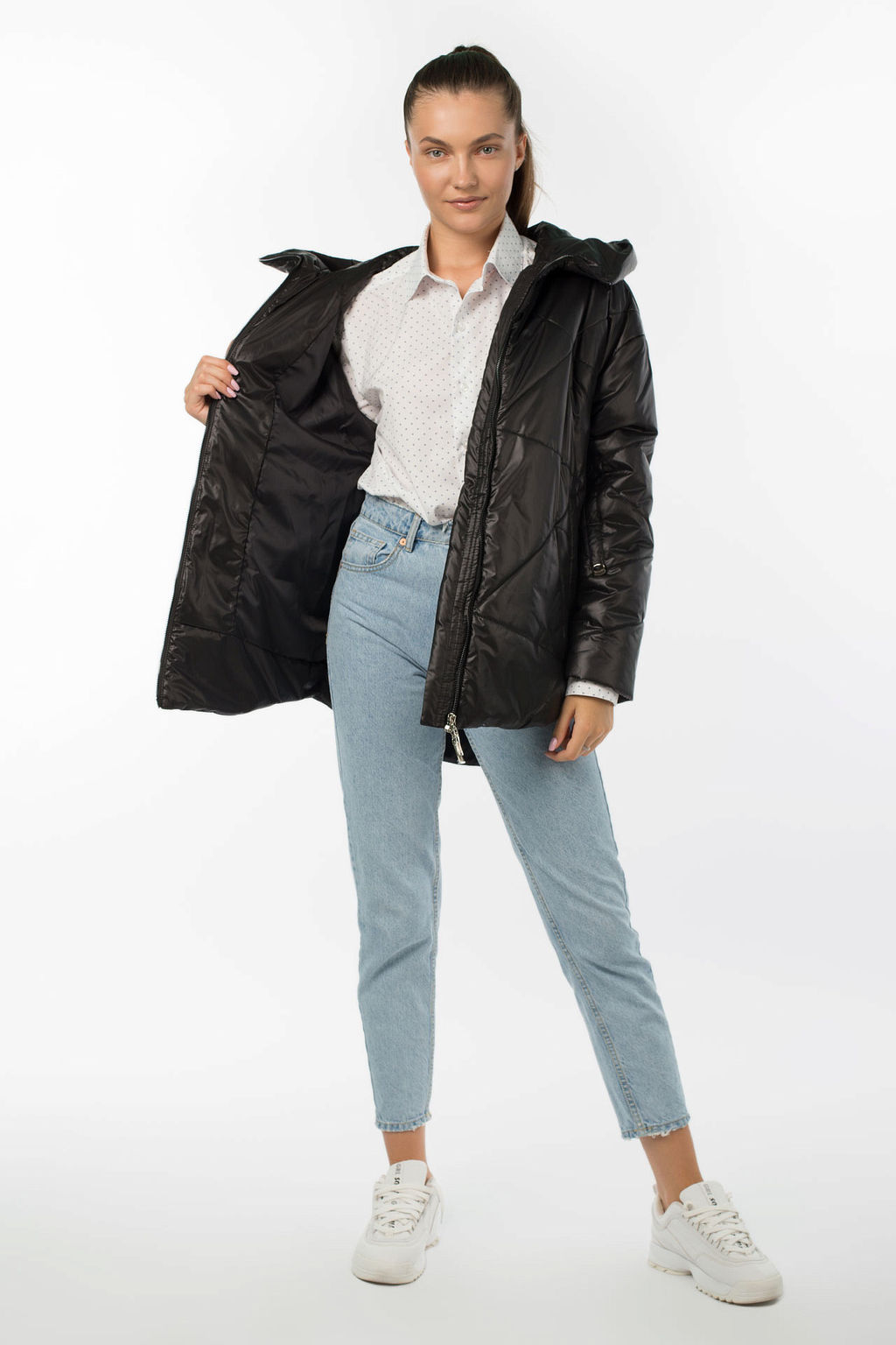 Куртка женская демисезонная (синтепон 150)  04-2909/04-2790 - Империя пальто фото 10