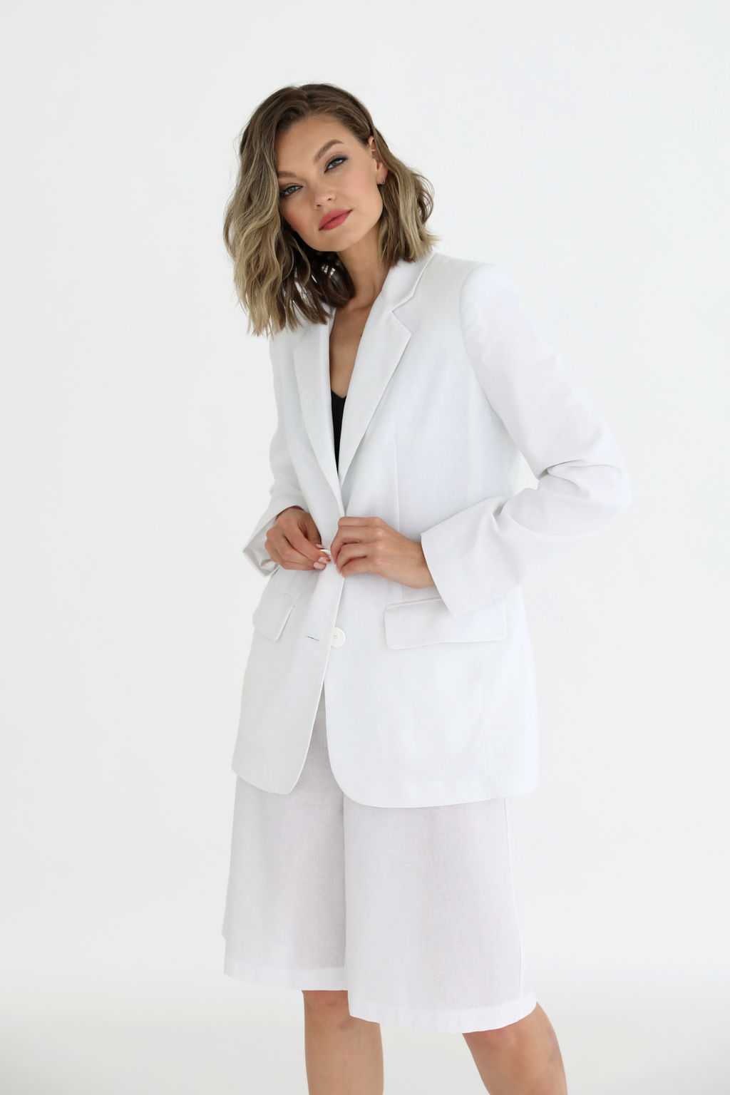 Жакет прямого кроя