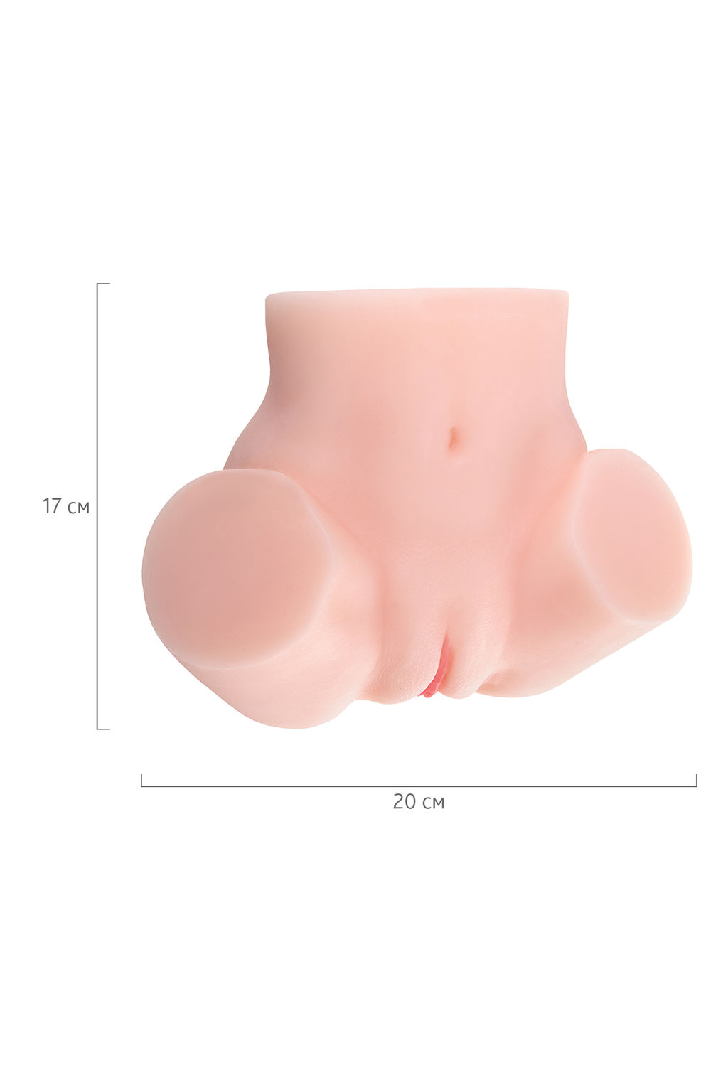 Мастурбатор реалистичный Juicy Pussy by TOYFA Adele, TPE, телесный