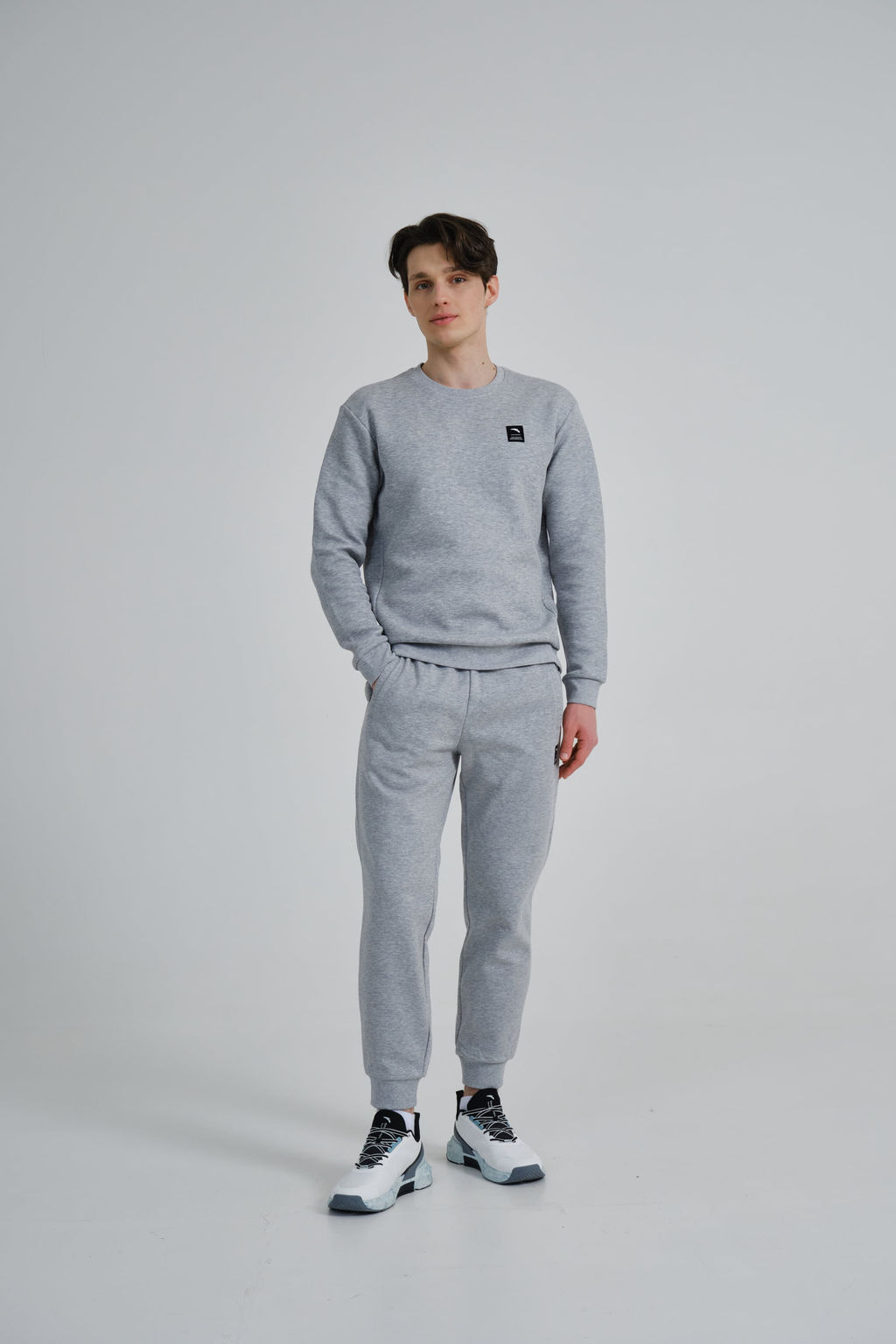 Свитшот Серый - Anta фото 5