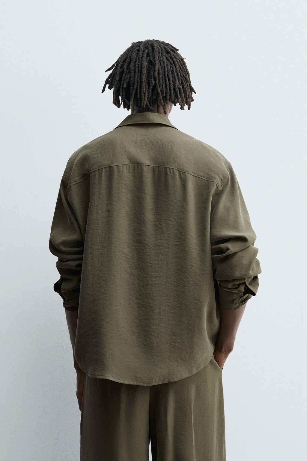 FLOWING RELAXED FIT SHIRT - Zara фото 3