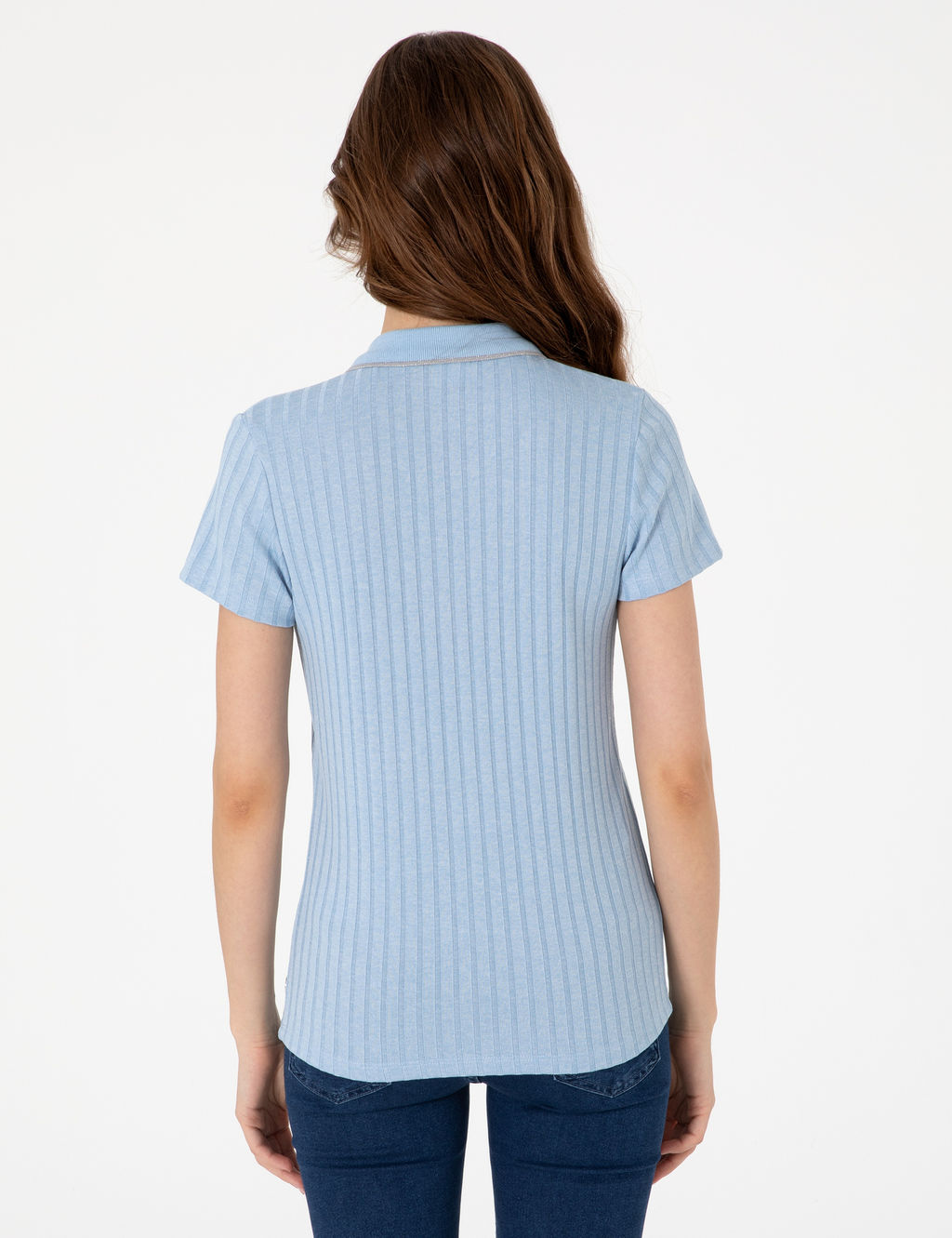 A__k Mavi Slim Fit Basic Ti__rt