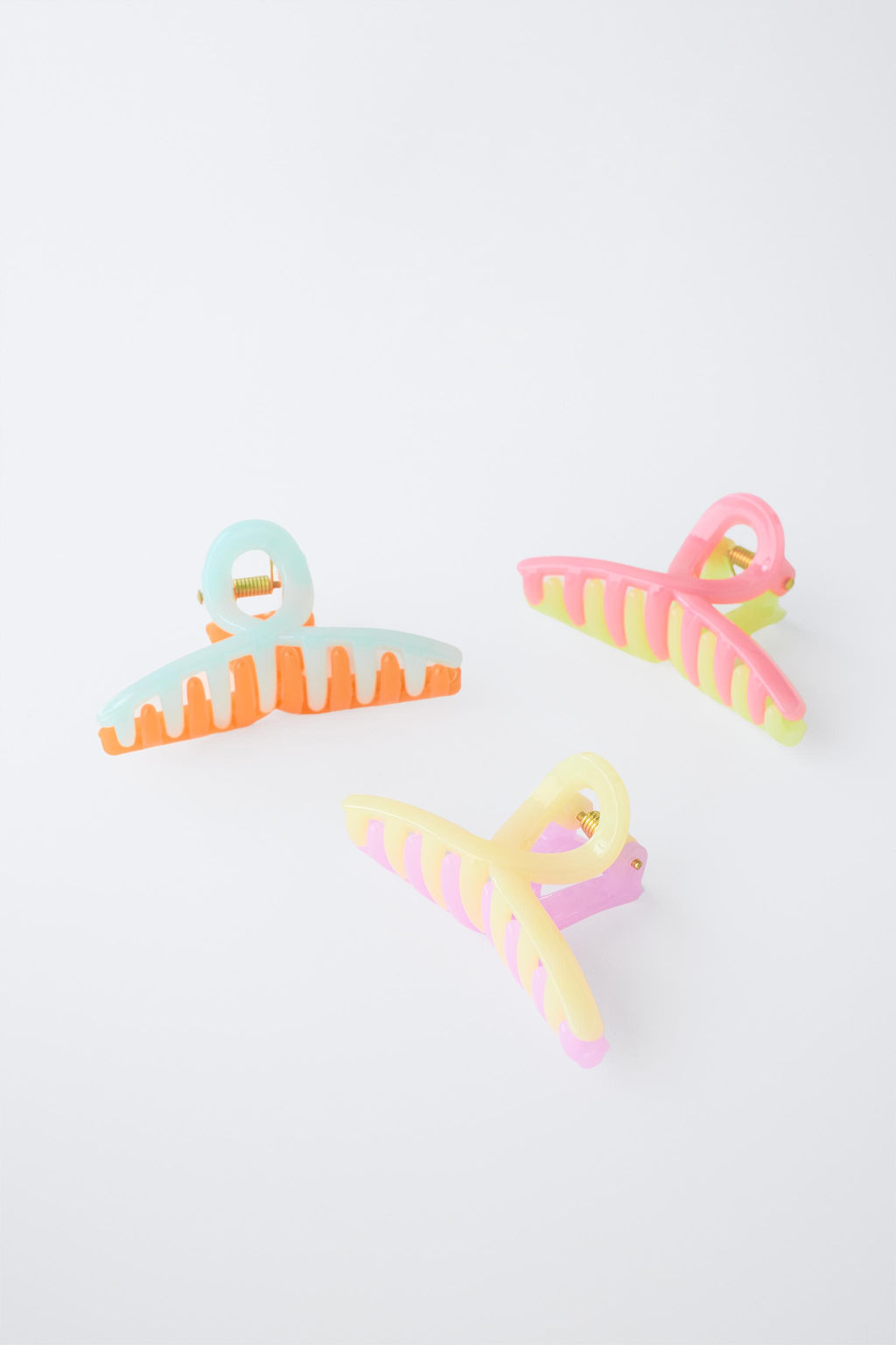 PACK TRES PINZAS NUDO / Multicolor - Zara фото 3