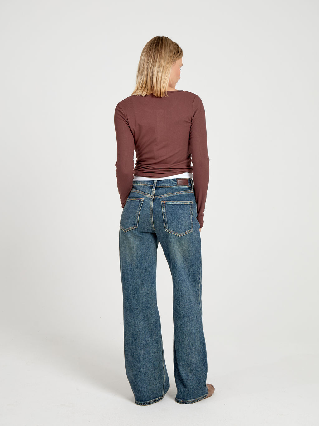 Женские Джинсы WIDE LEG