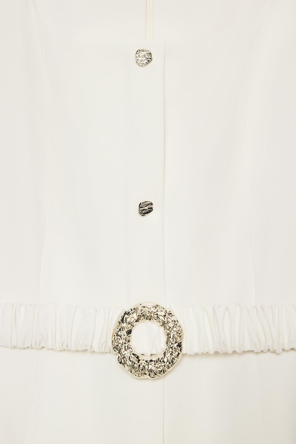 MIDI DRESS WITH BELT - Zara фото 3