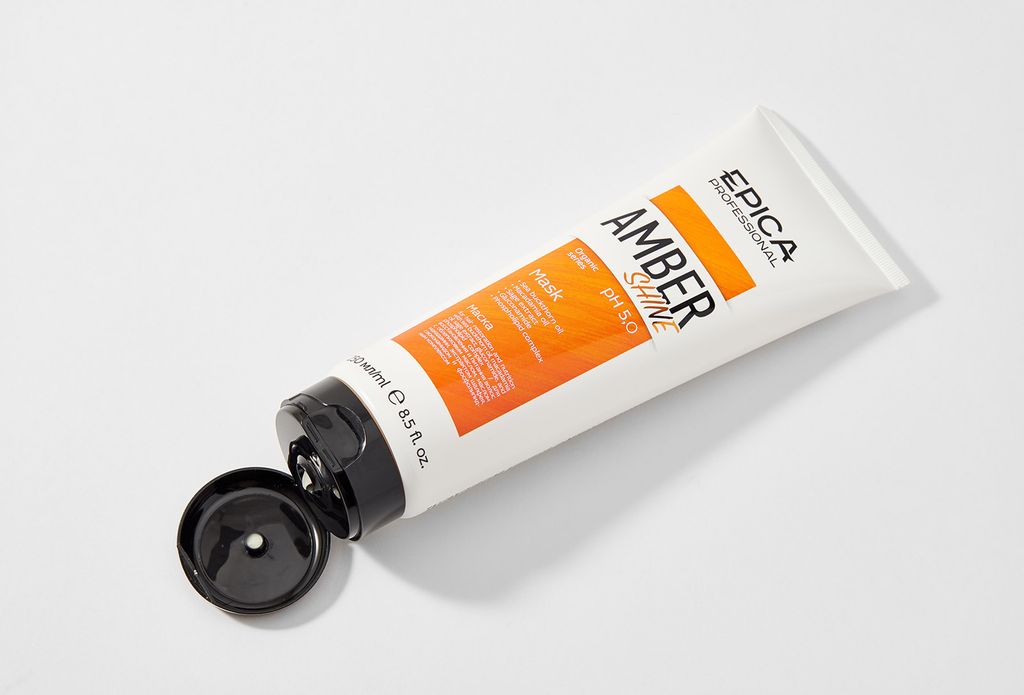 EPICA Amber Shine ORGANIC Маска для восстановления и питания, 250 мл.