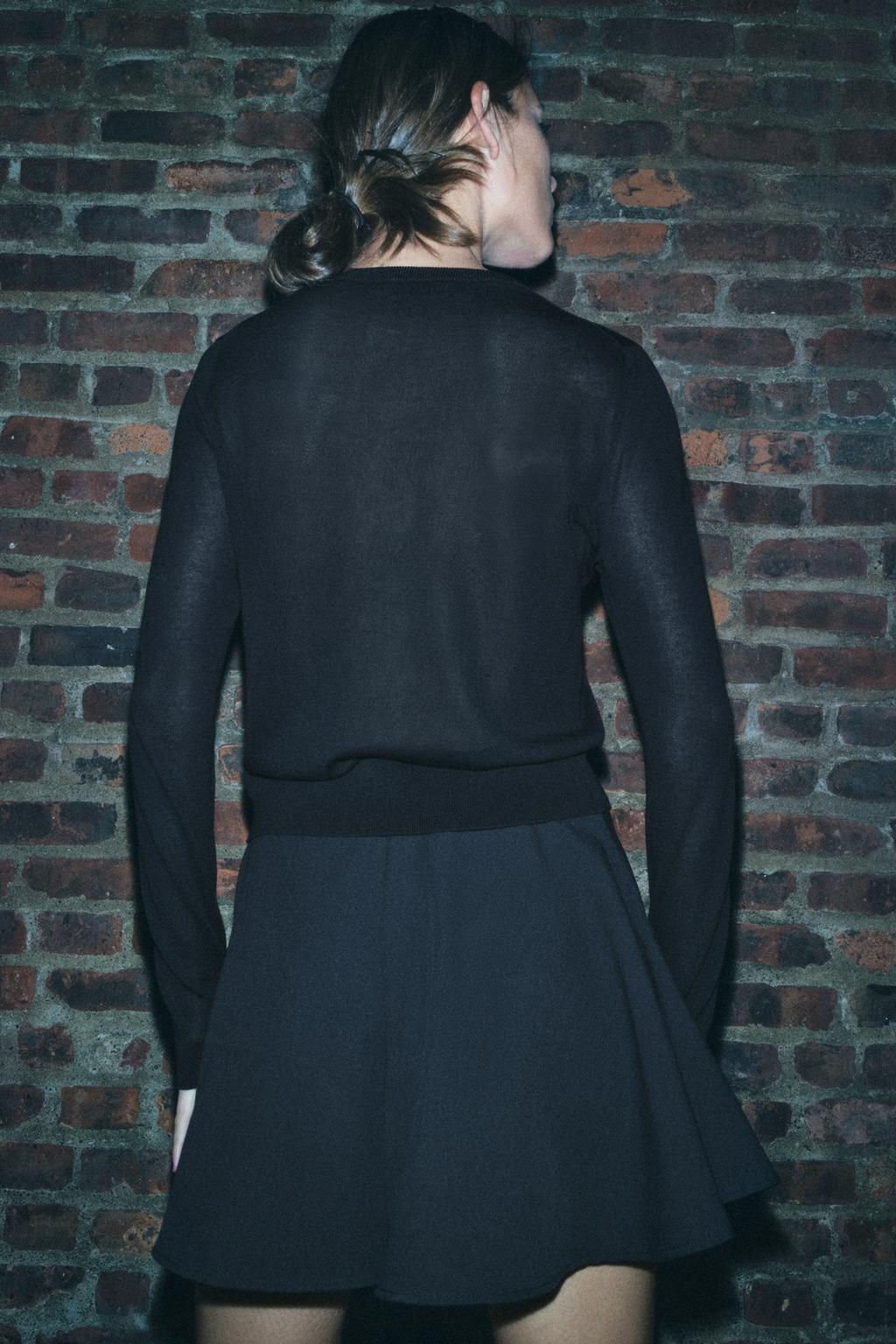 BASIC PLAIN KNIT SWEATER - Zara фото 27