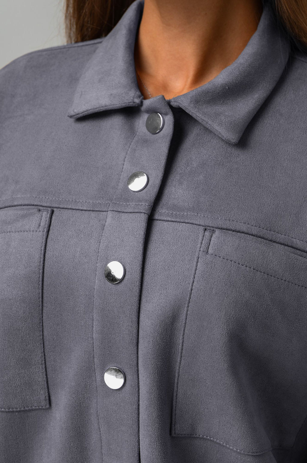 Женский костюм из экозамши Happyfox - Happy fox фото 5