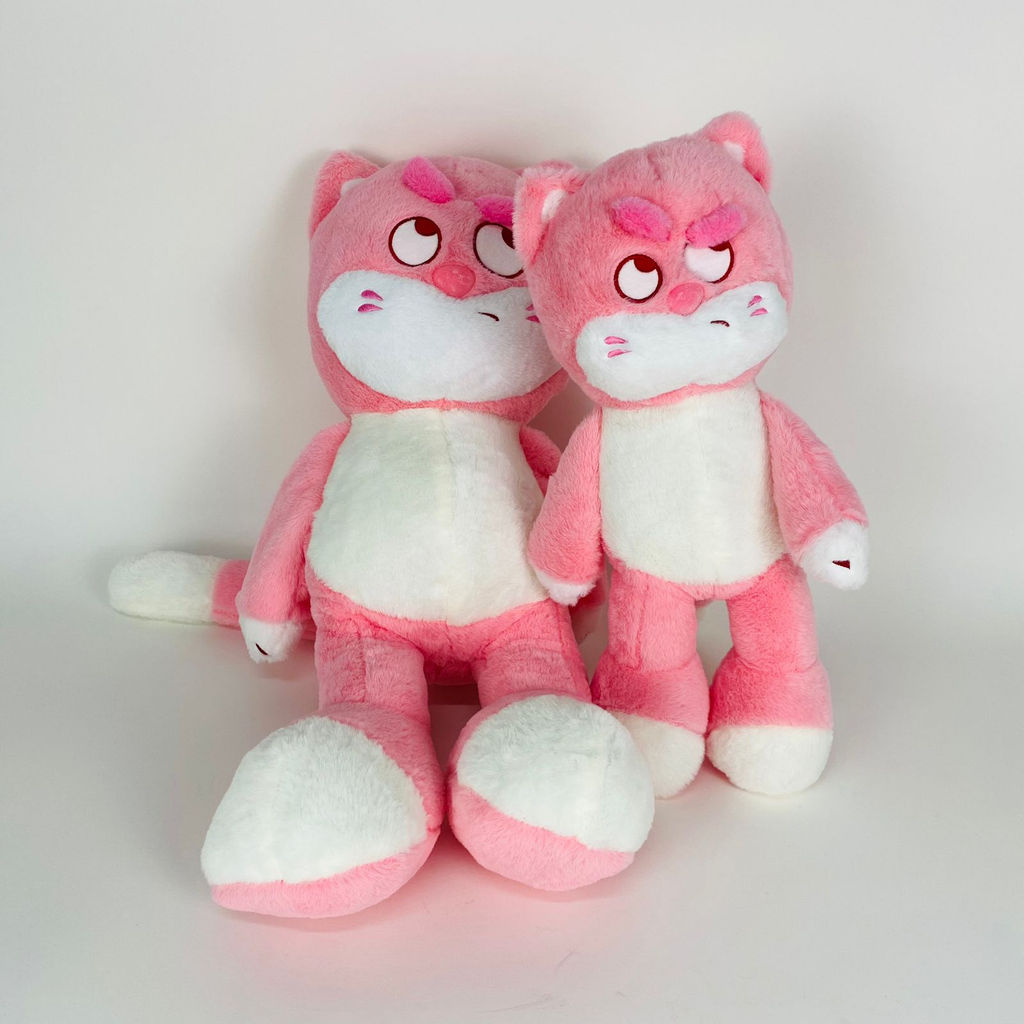 Мягкая игрушка Кот розовый 48 см - Storyland фото 2