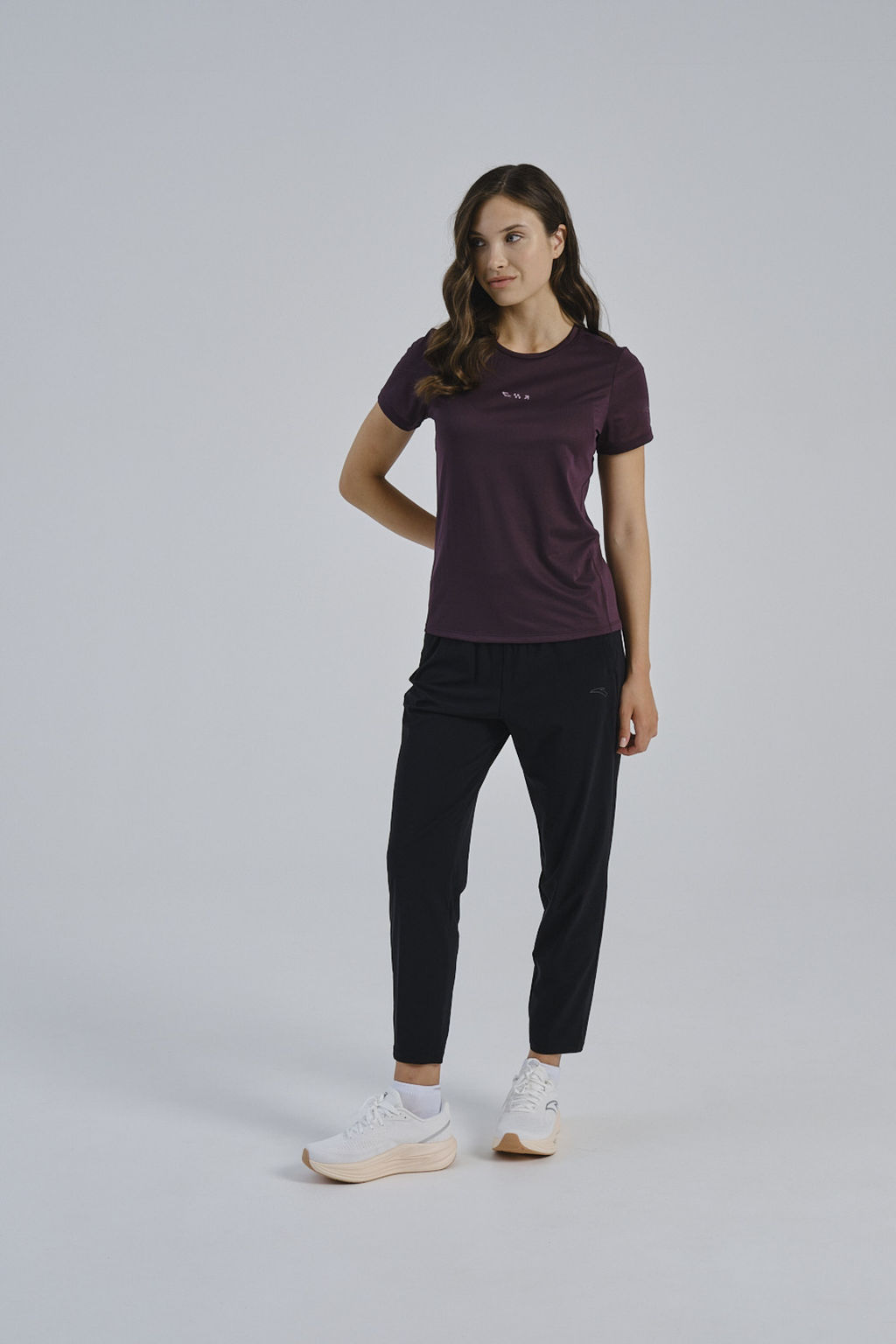 Футболка Темно-фиолетовый RACING CHALLENGE SS Tee - Anta фото 6