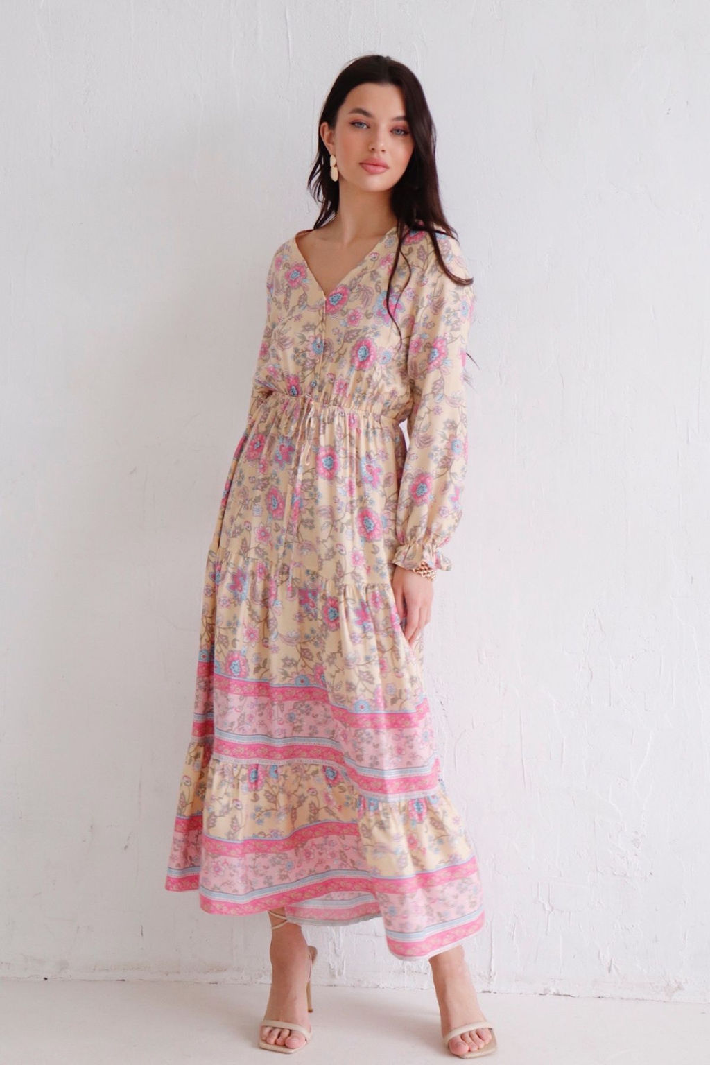 12129 Платье летнее с цветочным принтом - Martichelli фото 6