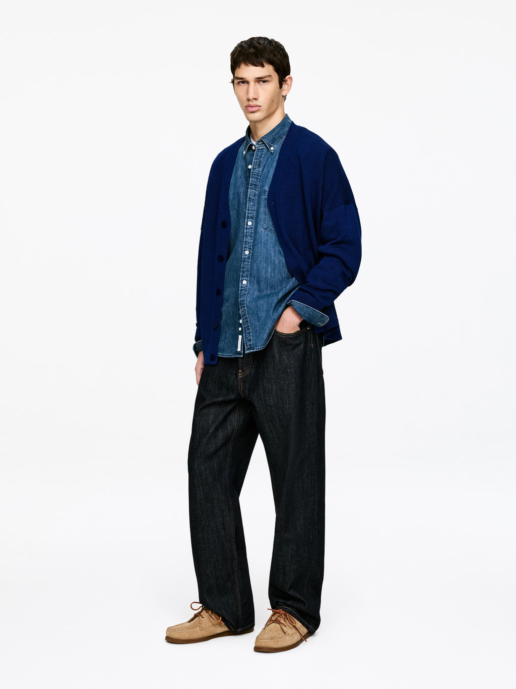 Camisa denim regular - H&m фото 6