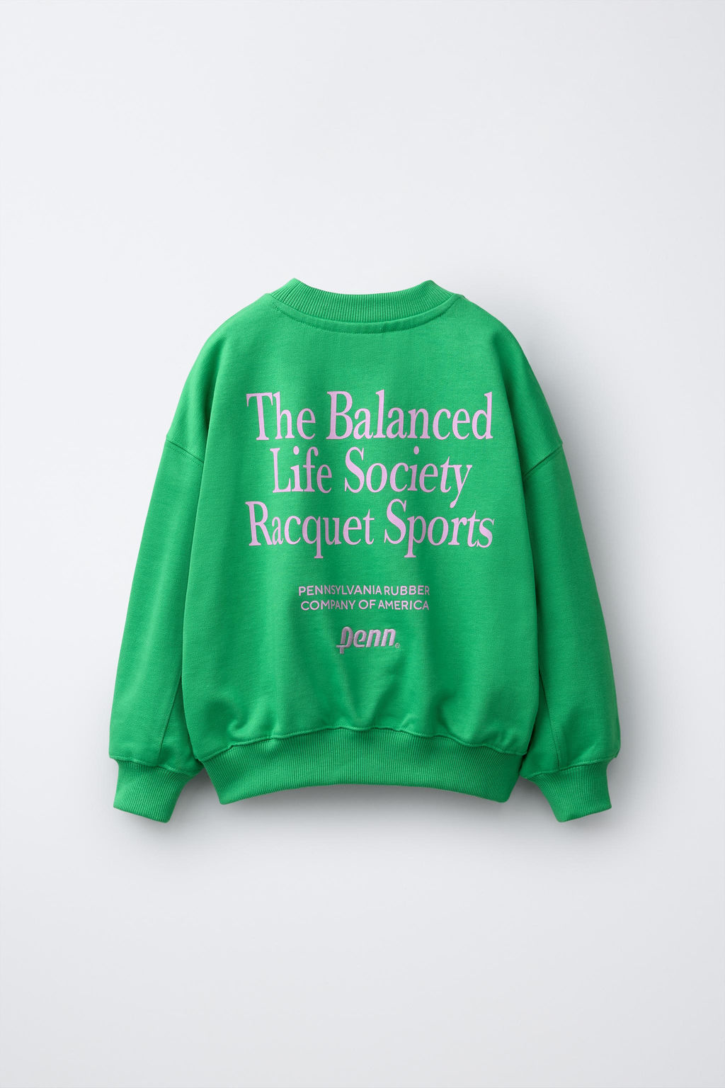 SUDADERA TEXTO PENN  / Verde - Zara фото 2