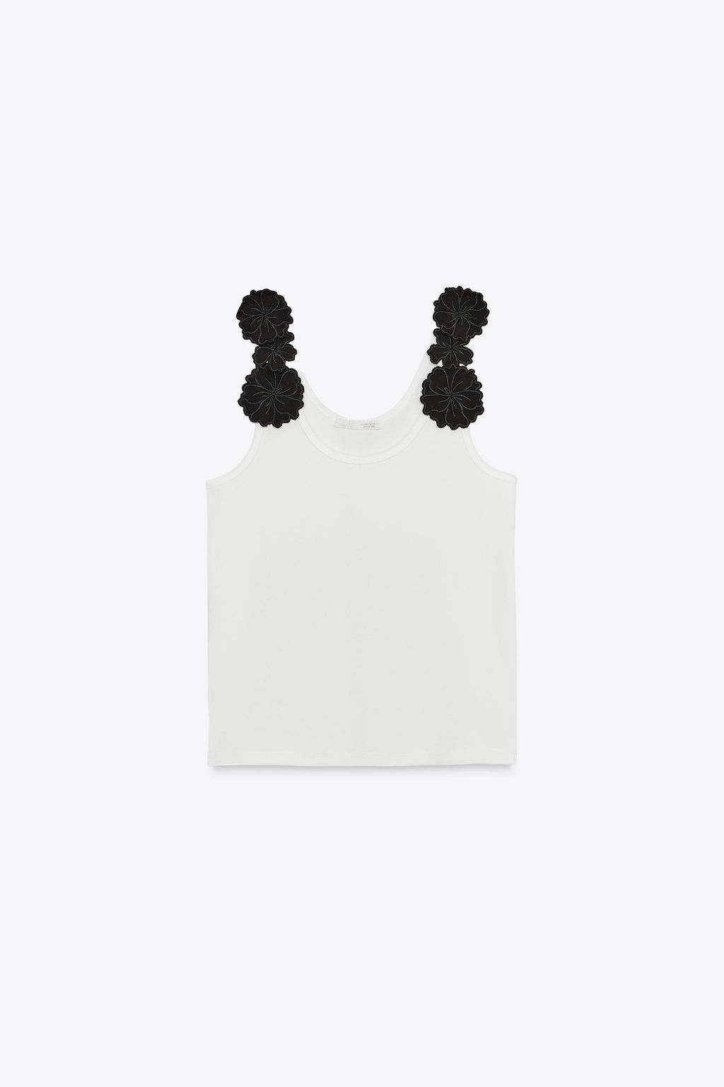 FLORAL APPLIQUE TOP - Zara фото 5