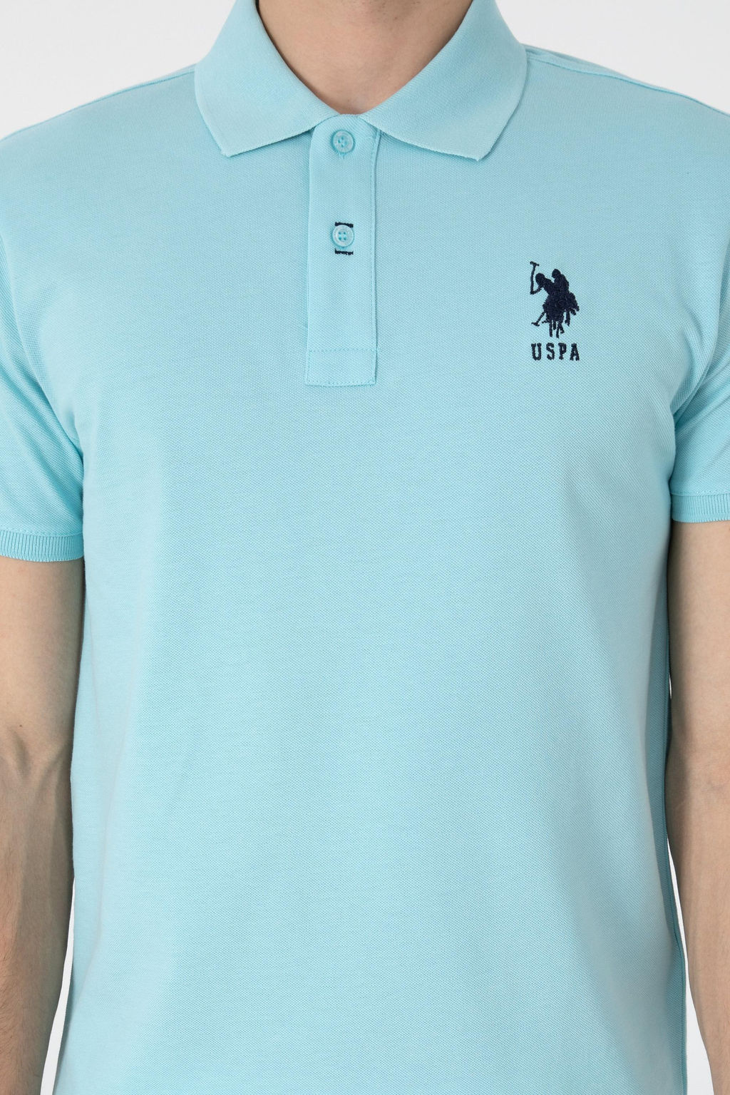 Erkek Slim Fit Polo Yaka Aqua Basic Ti__rt Sepette S_rpriz _ndirim - U.s. polo assn фото 6
