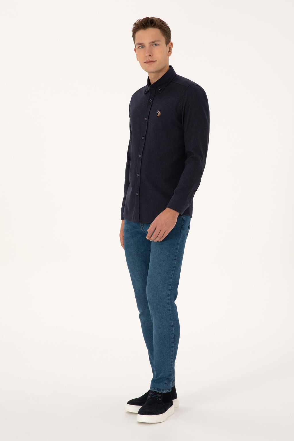 Erkek Lacivert Uzun Kollu Basic G_mlek - U.s. polo assn фото 4