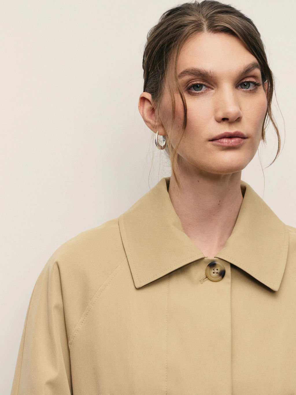 Плащ с поясом / Zarina  фото 7