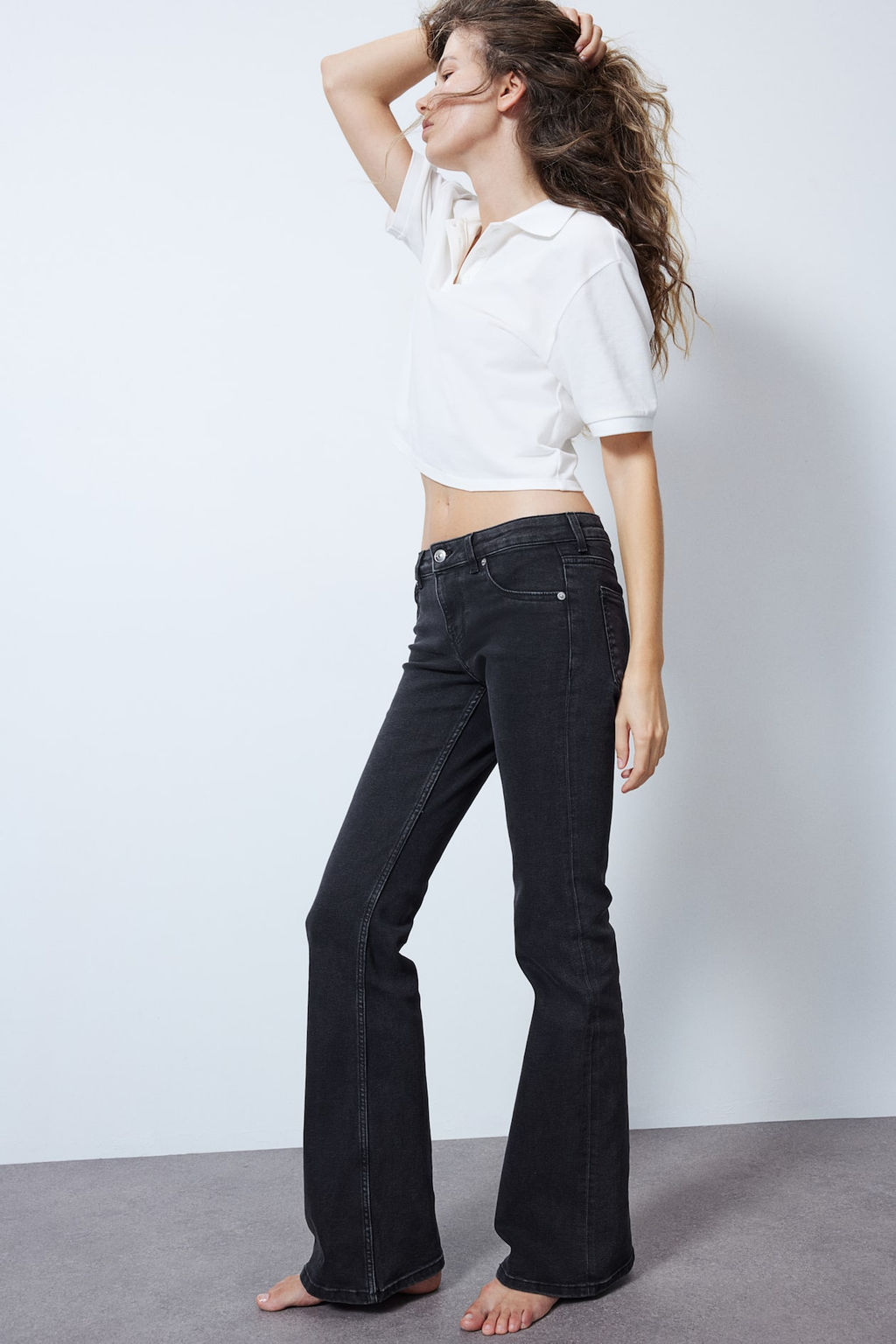 Flared Low Jeans - H&m фото 11