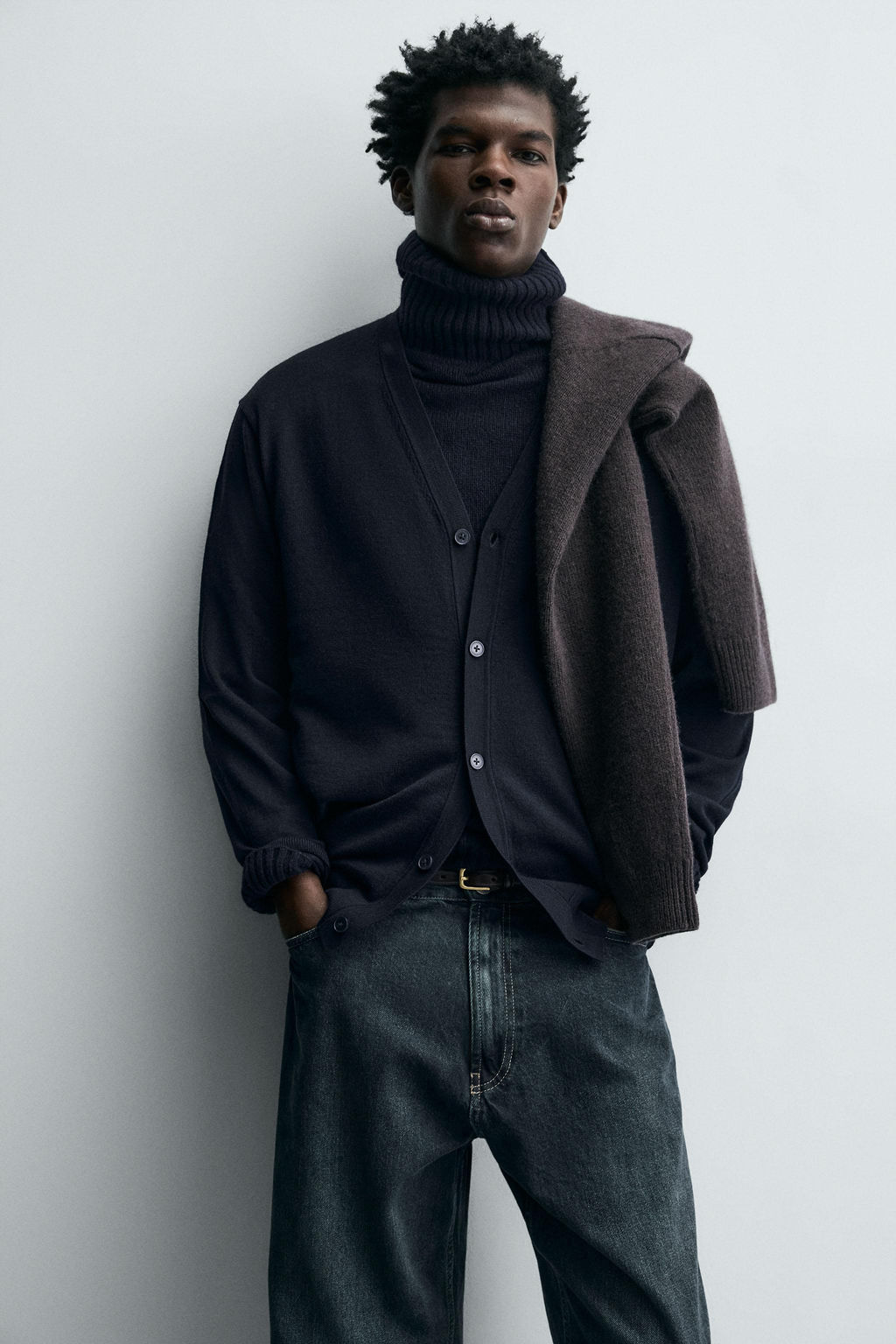 100% WOOL CARDIGAN - Zara фото 7