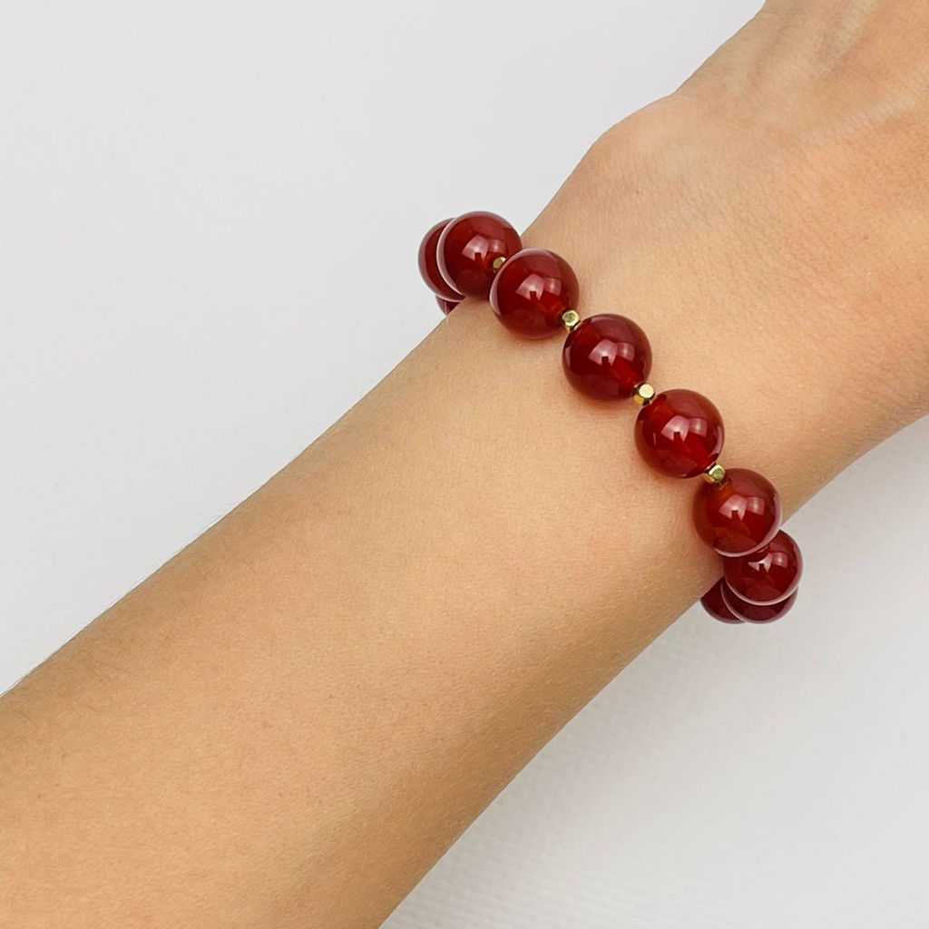 Браслет из Сердолика 15,5 см