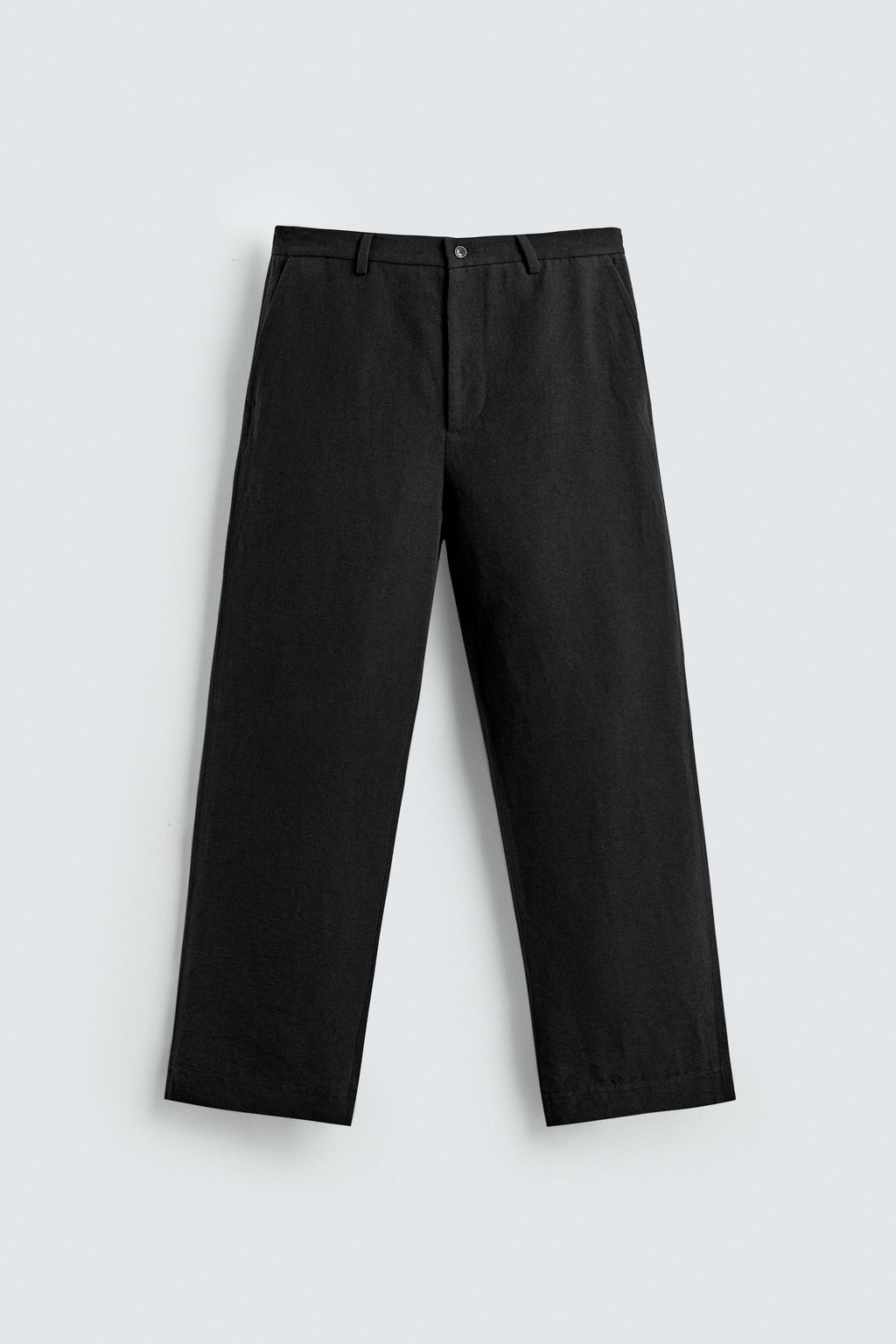 COTTON/LINEN SUIT TROUSERS - Zara фото 7