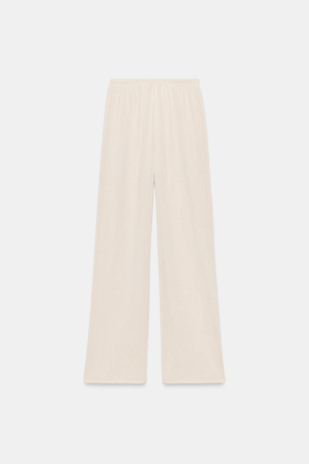 PANTAL?N R?STICO WIDE LEG / Beige claro - Zara фото 7