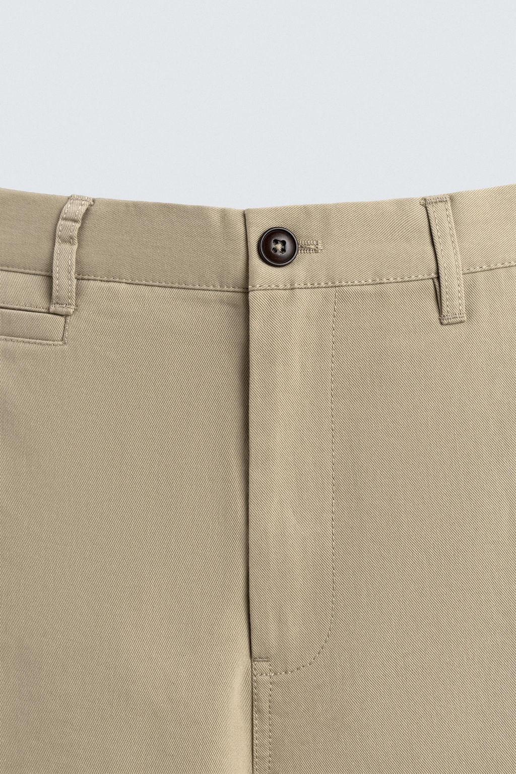 STRAIGHT-LEG CHINO TROUSERS - Zara фото 9